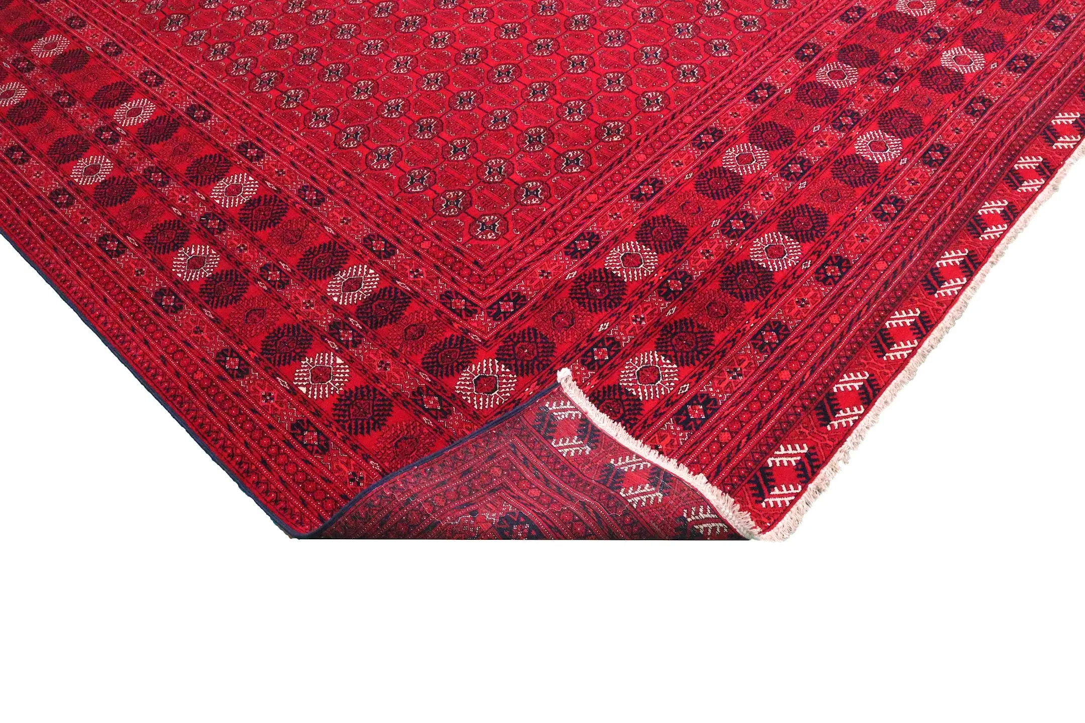 Fine Afghan Shakh Rug ASH029000 378x295