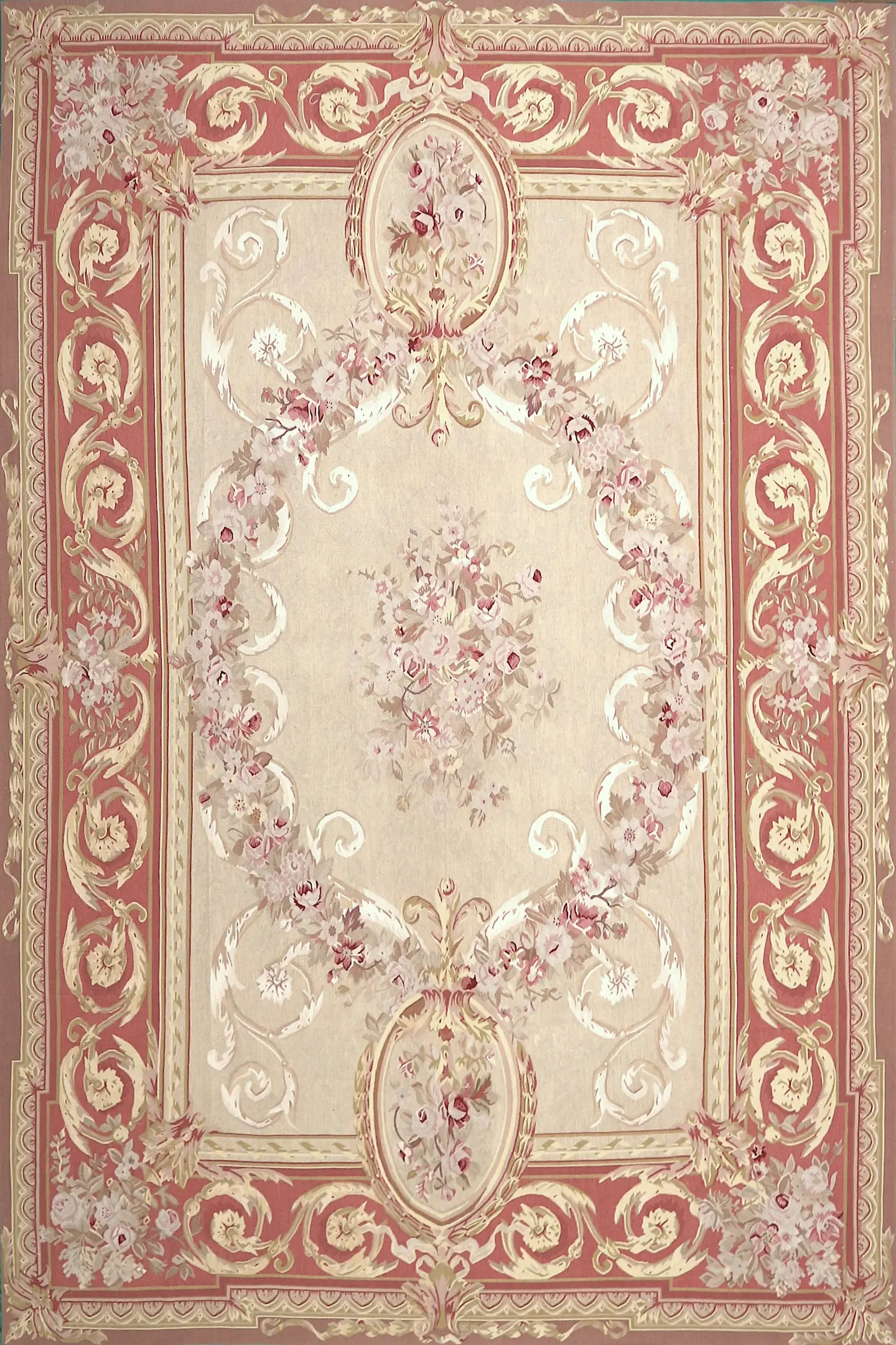 Chinese Aubusson rug - Aubusson Rug CAU030400 442 x 301