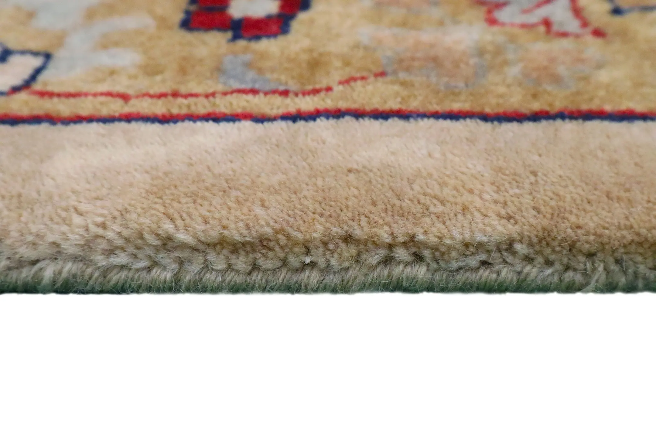 Very fine indo Persian - Cream - Handknotted rug with Persian design IPF030005 415 x 303