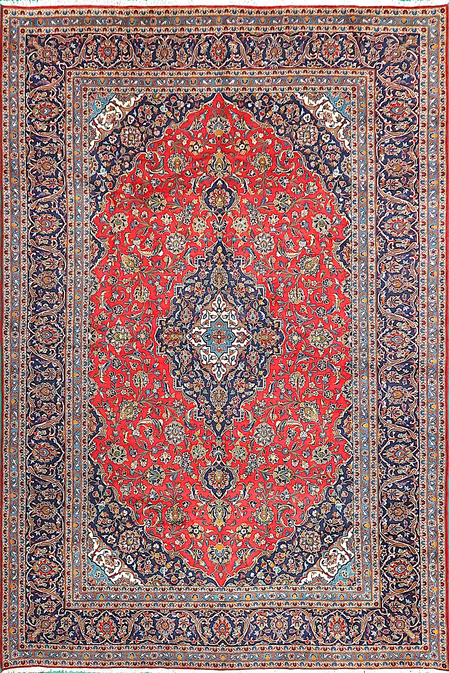 Persian Keshan Rug PKE029052 398x293