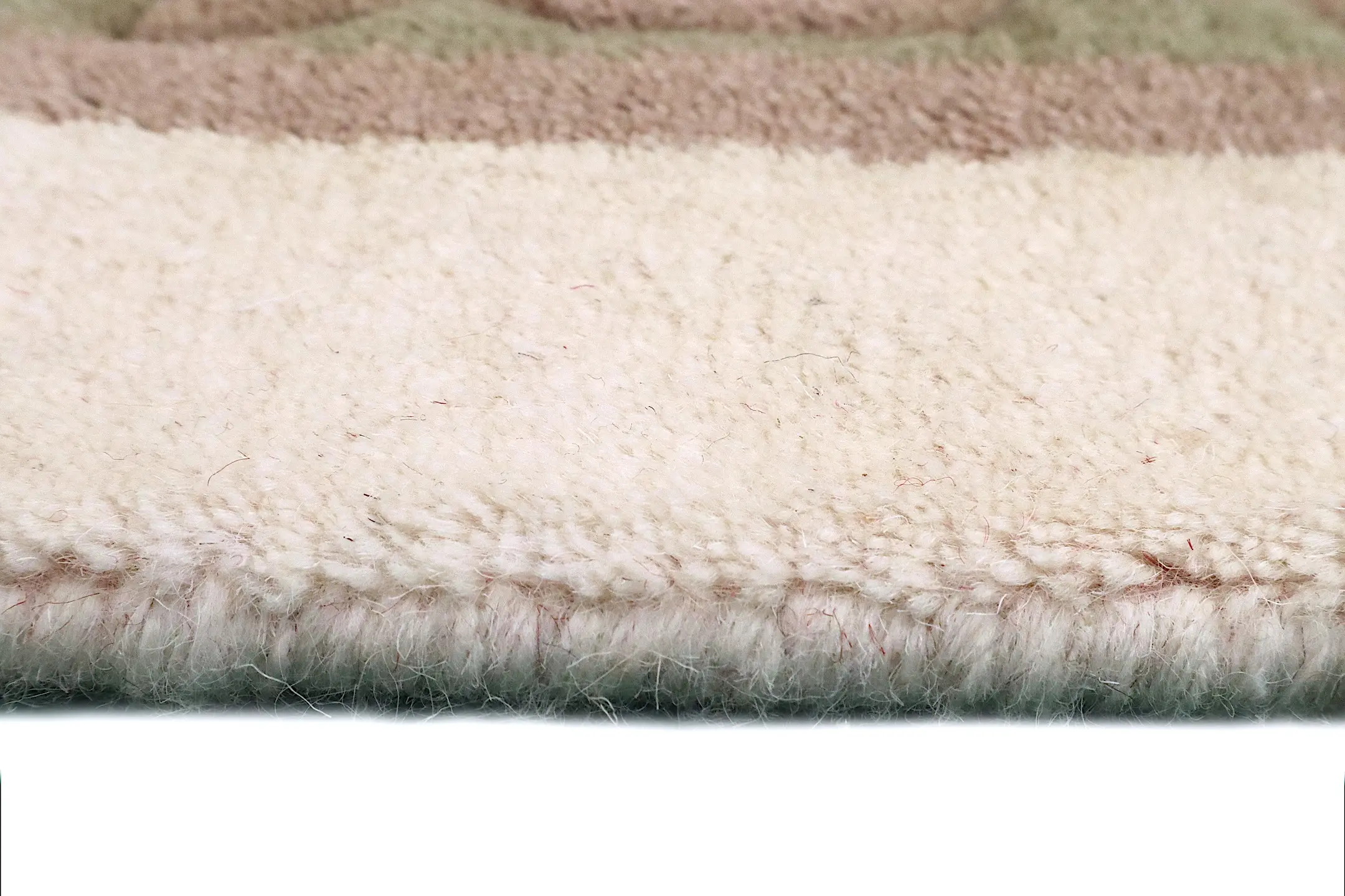 Super Rajbik rug - Cream & Red - Handknotted Indian Aubusson rug RAJ030015 424 x 303