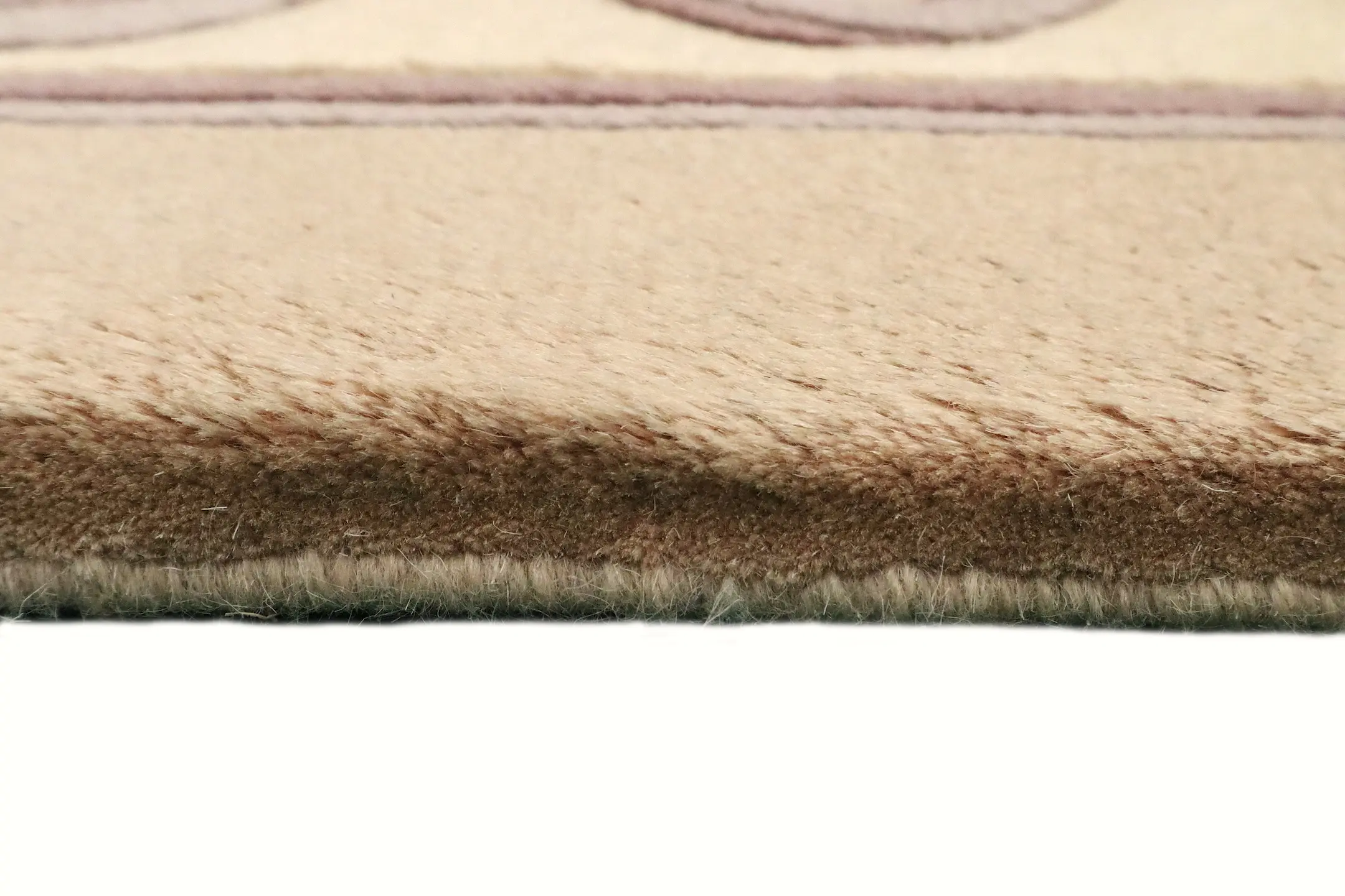 Premier Superwashed Chinese Rug - Beige - Luxury handknotted PSW030428 420 x 305