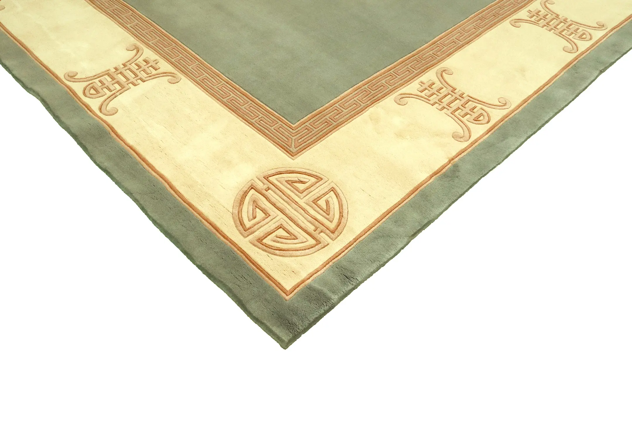 Premier Superwashed Chinese Rug - Green -  Rug PSW030422 423 x 300