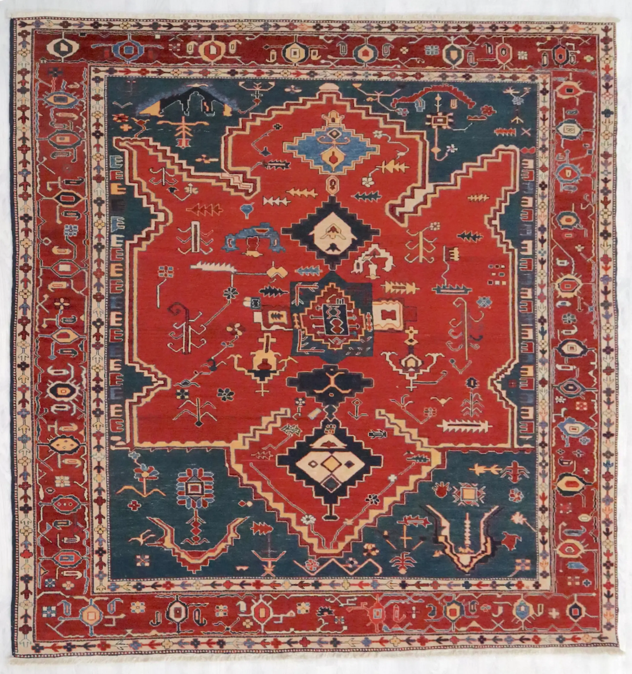Turkish Azeri Rug TAZ095CHE 313 x 294