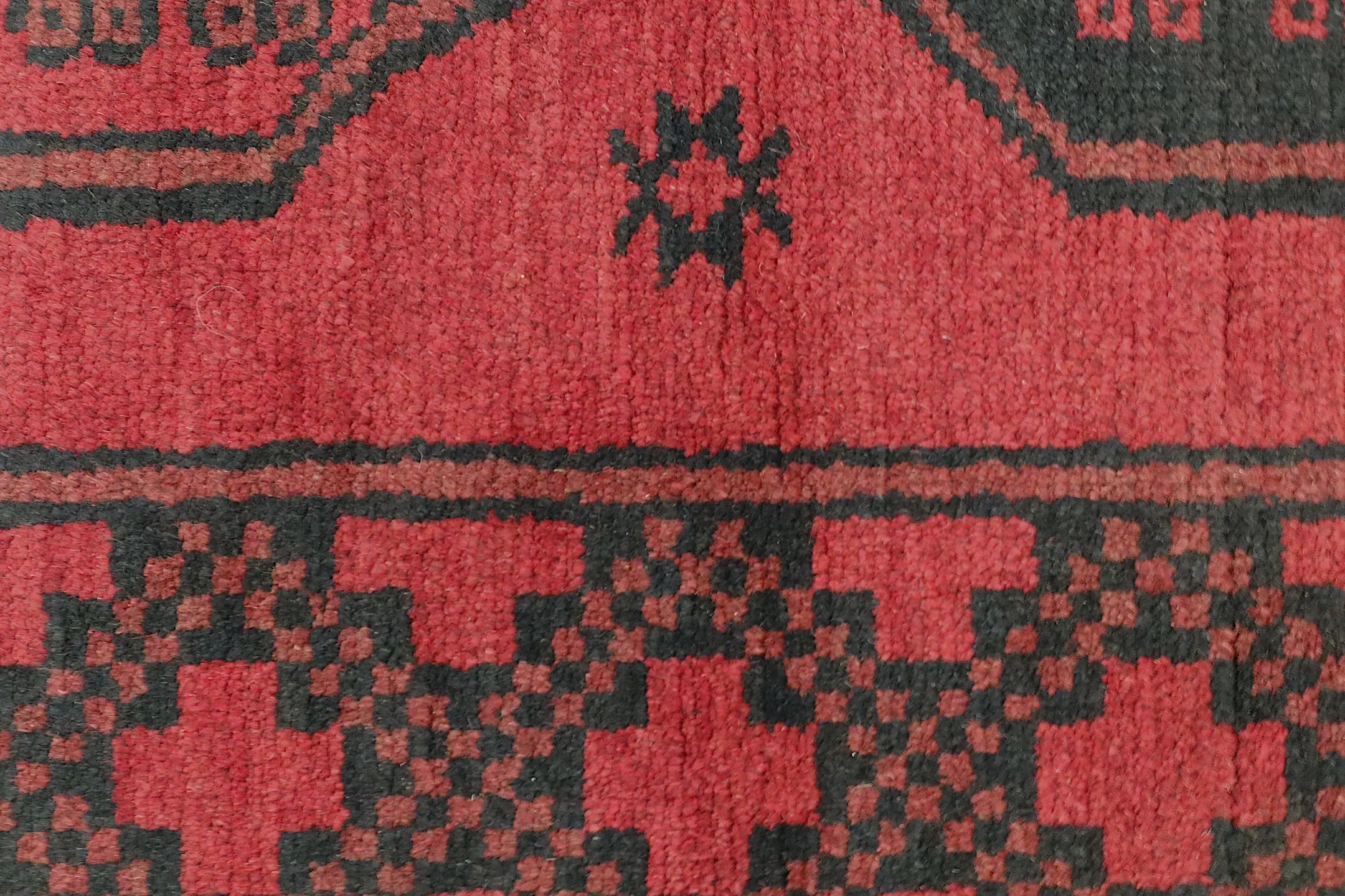 Fine Afghan Red Rug ARE042000 196x82