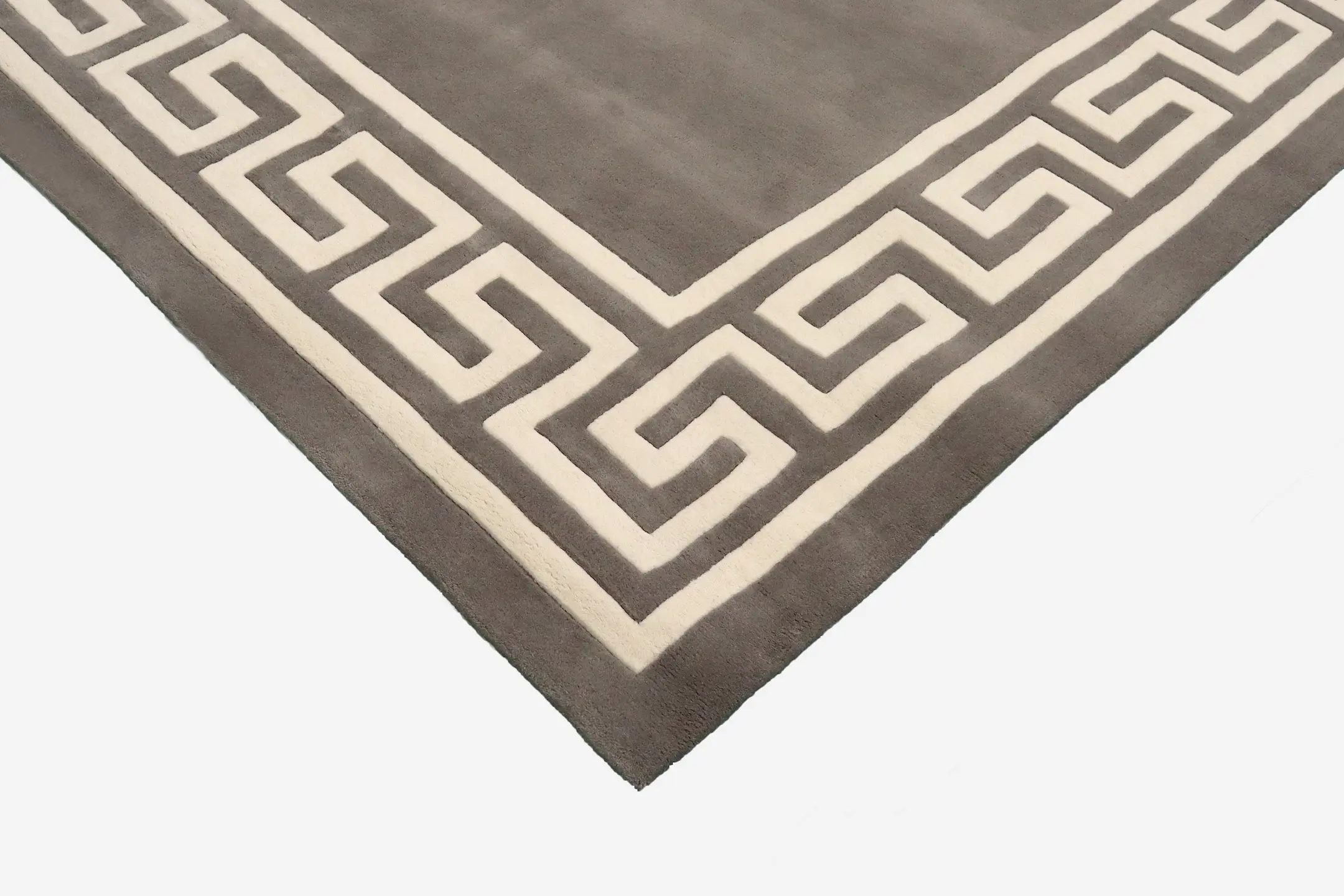 Indian Rug with Carved Greek Inspired Pattern ECD030004 415 x 304
