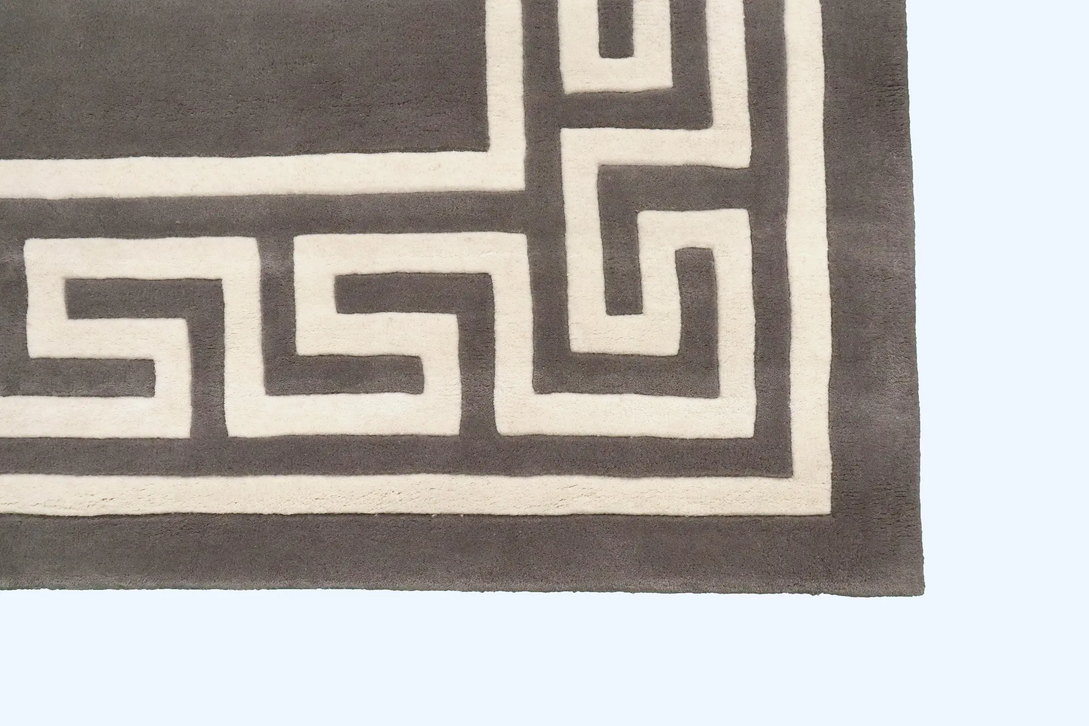 Indian Rug with Carved Greek Inspired Pattern ECD030004 415 x 304