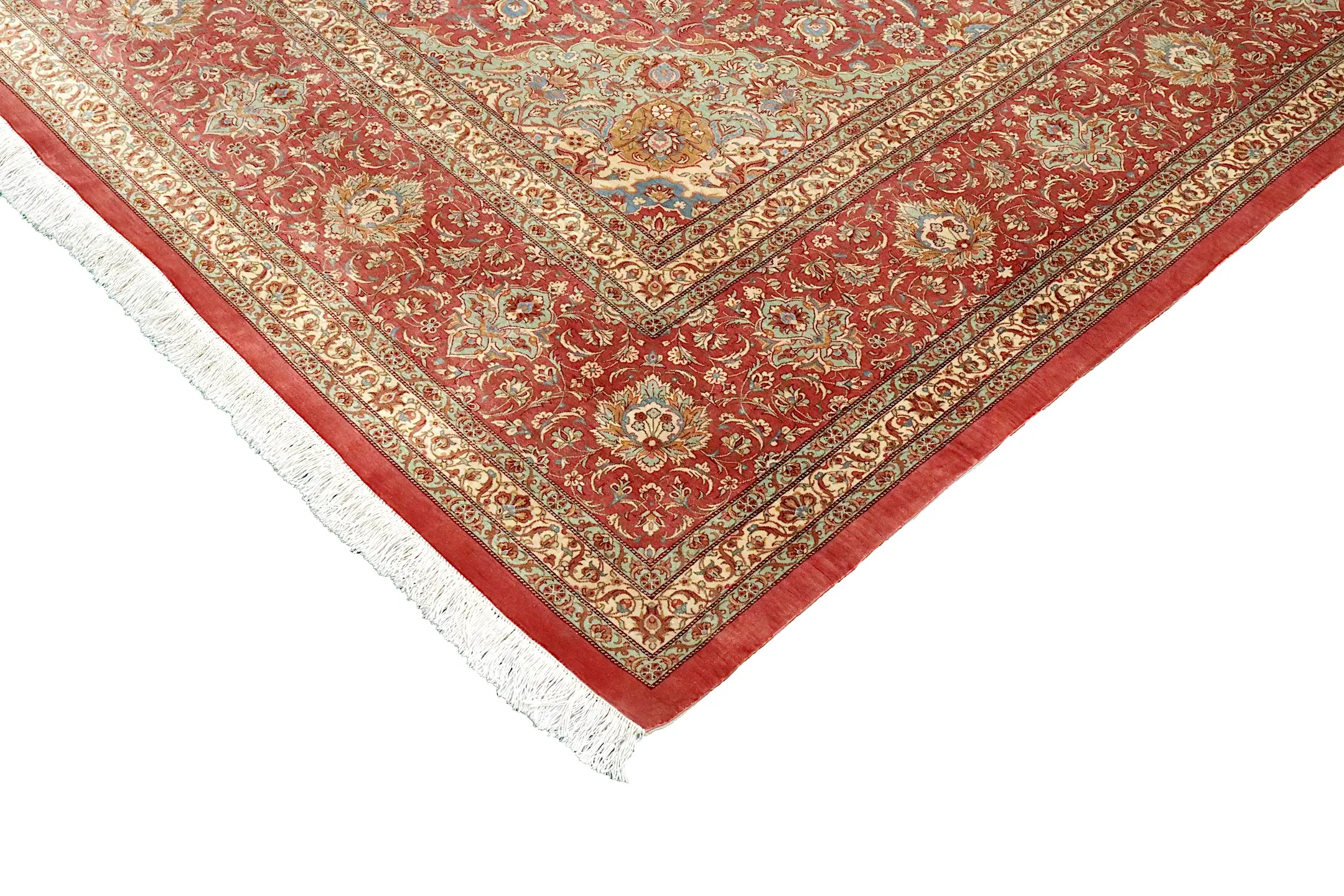 Persian Qum Silk Rug QSQ029000 408x296