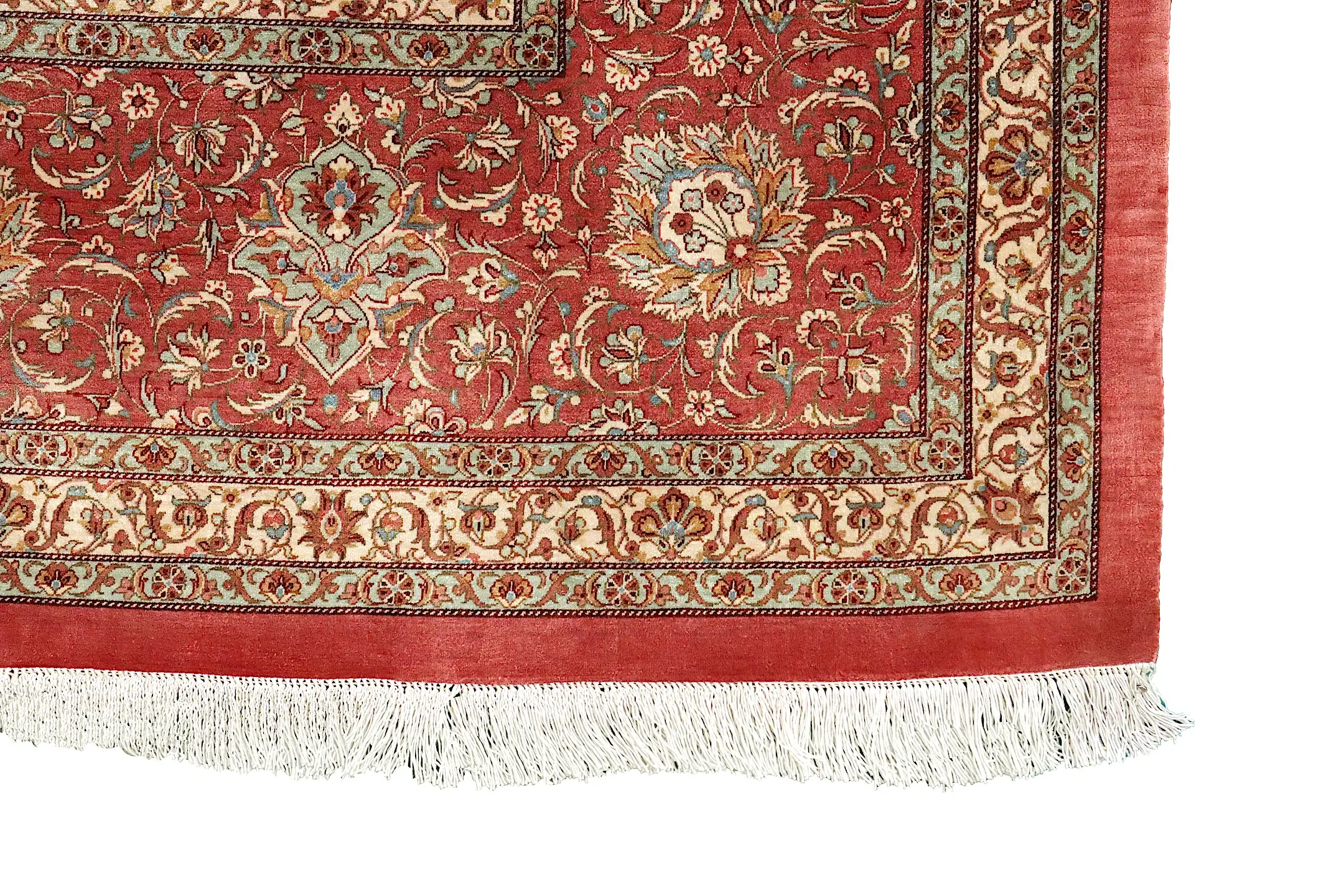 Persian Qum Silk Rug QSQ029000 408x296