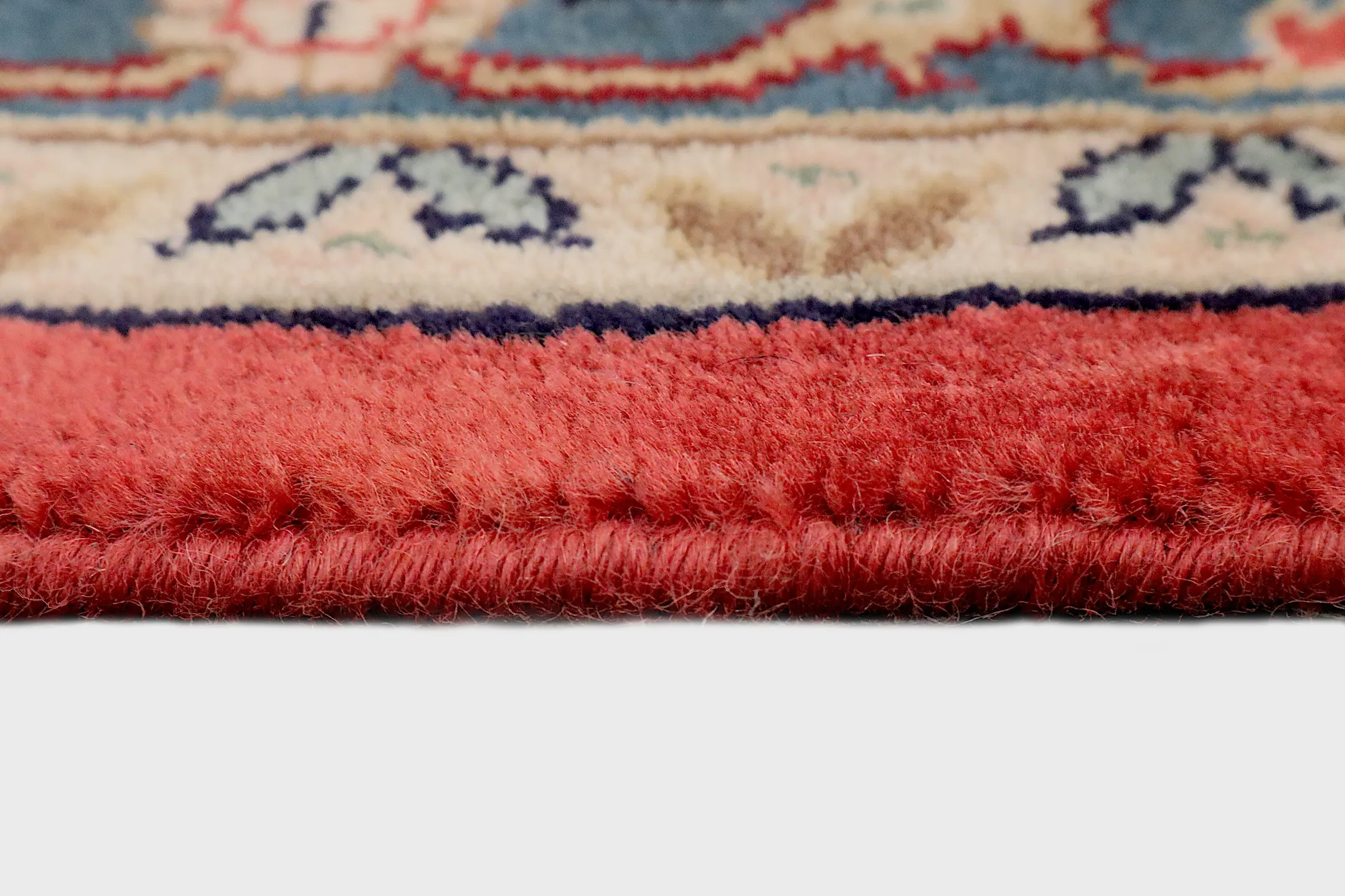 Very fine indo Persian - Red - Handknotted rug with Persian design IPF030002 430 x 295