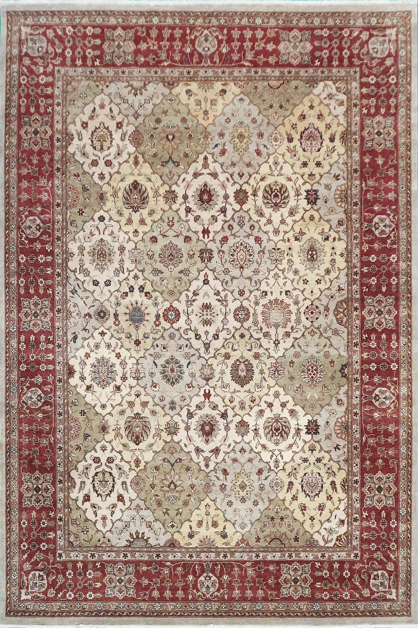 Jaipur Gazni Rug Handknotted Indian rug with Zeigler design IJG030030  437 x 307