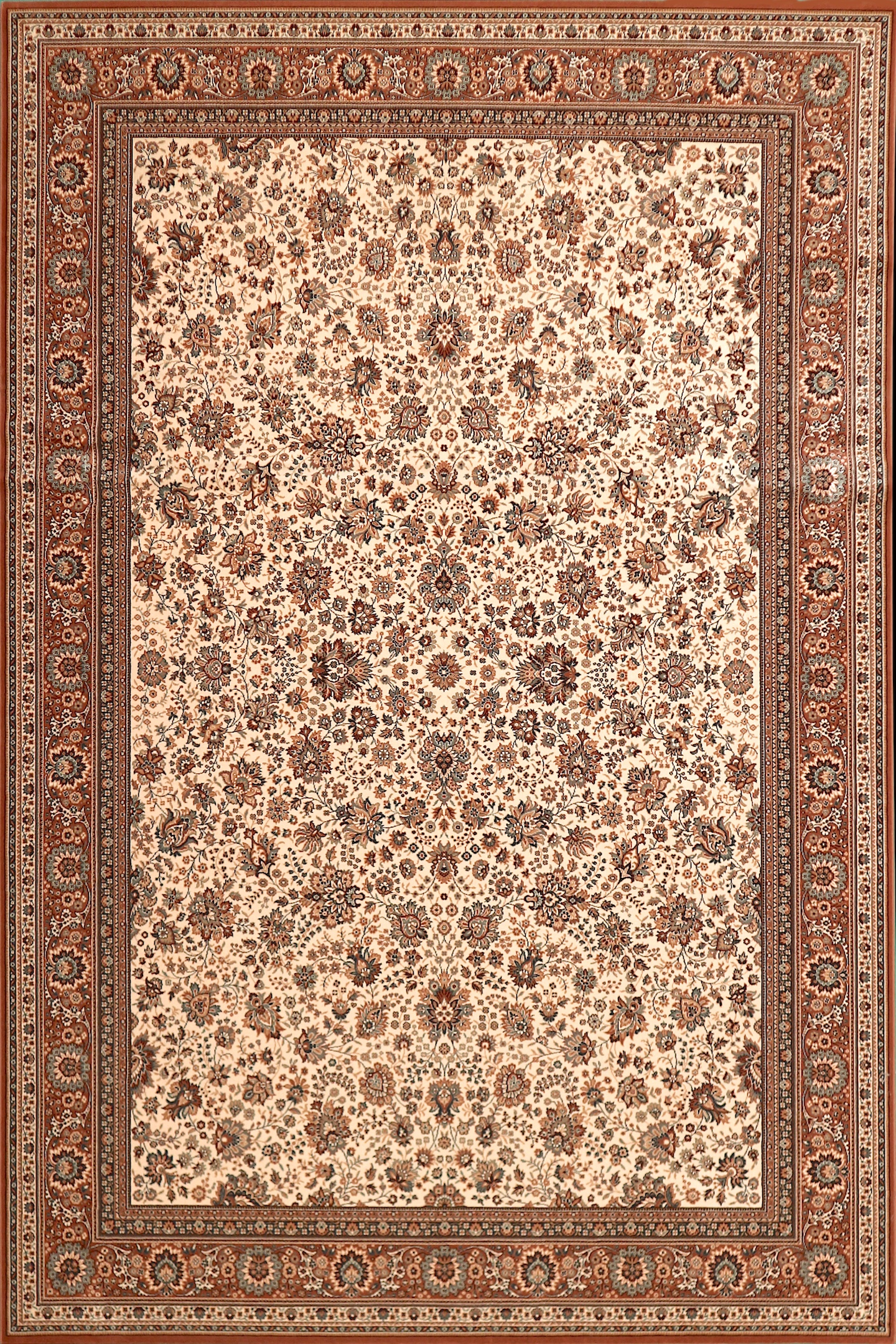 Kashmir woven rug Machine woven rug with Traditional design KAS029D32 400 x 300