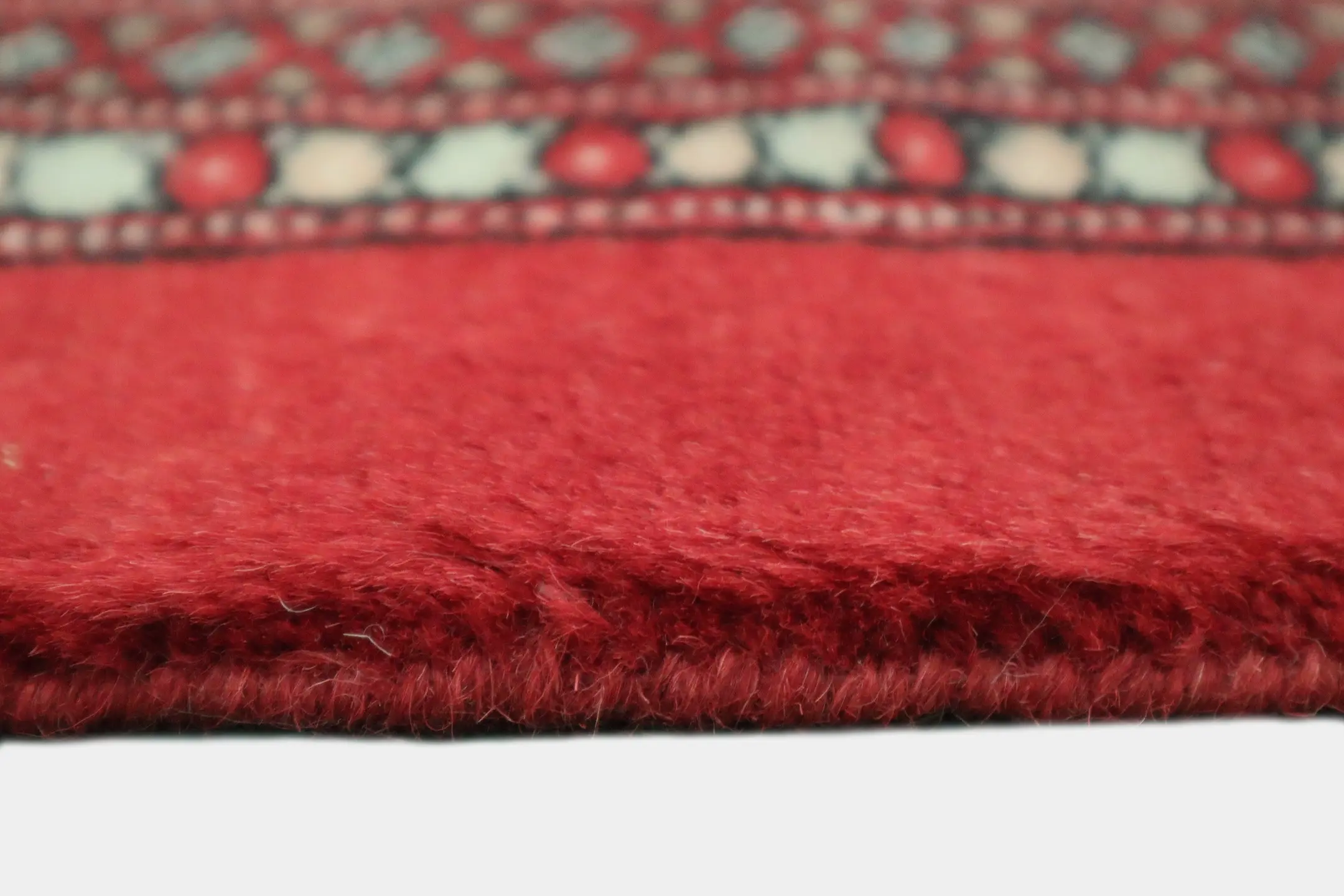 Pakistan Bokhara Rug - Red - Handknotted 100% wool Bokhara rug BOK030F52 419 x 308