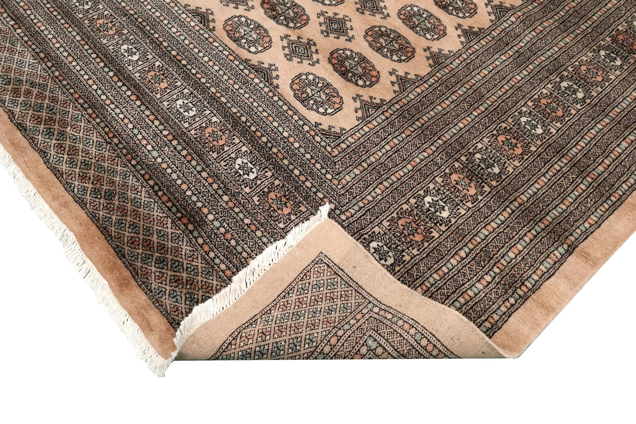 Pakistan Bokhara Rug Handknotted 100% wool BOK030045 419 x 318