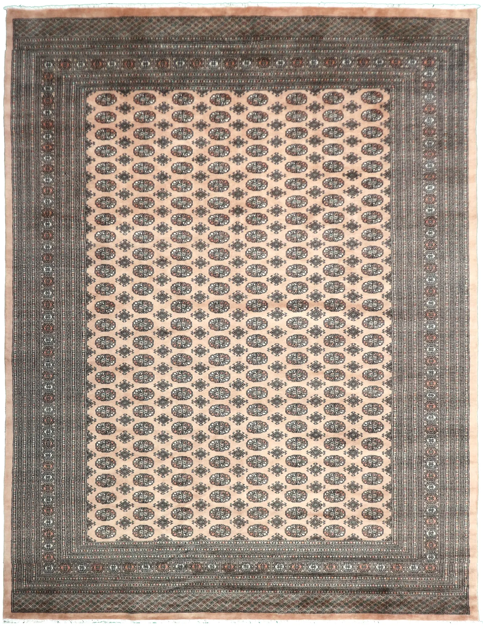 Pakistan Bokhara Rug Handknotted 100% wool BOK030045 419 x 318
