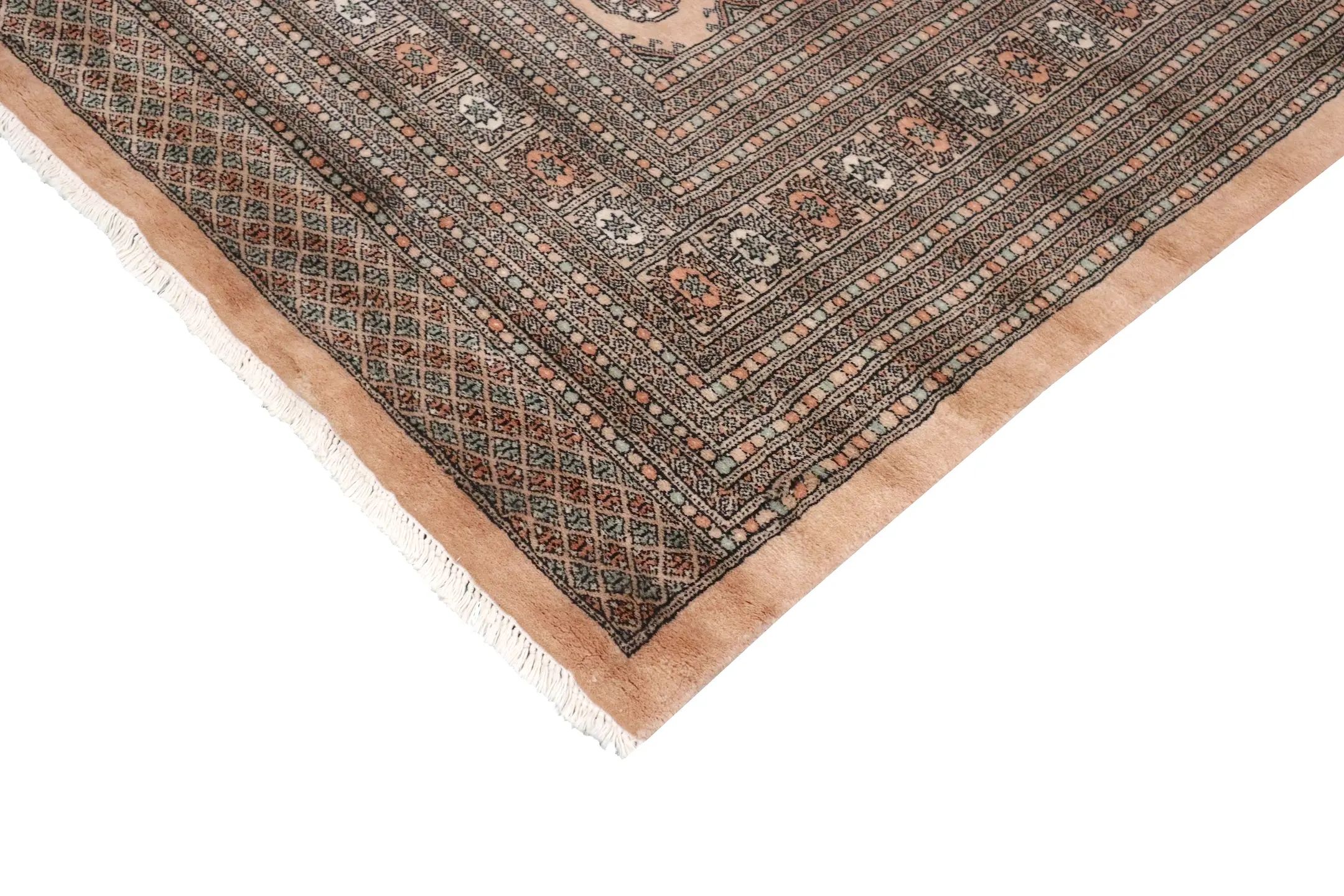 Pakistan Bokhara Rug Handknotted 100% wool BOK030045 419 x 318