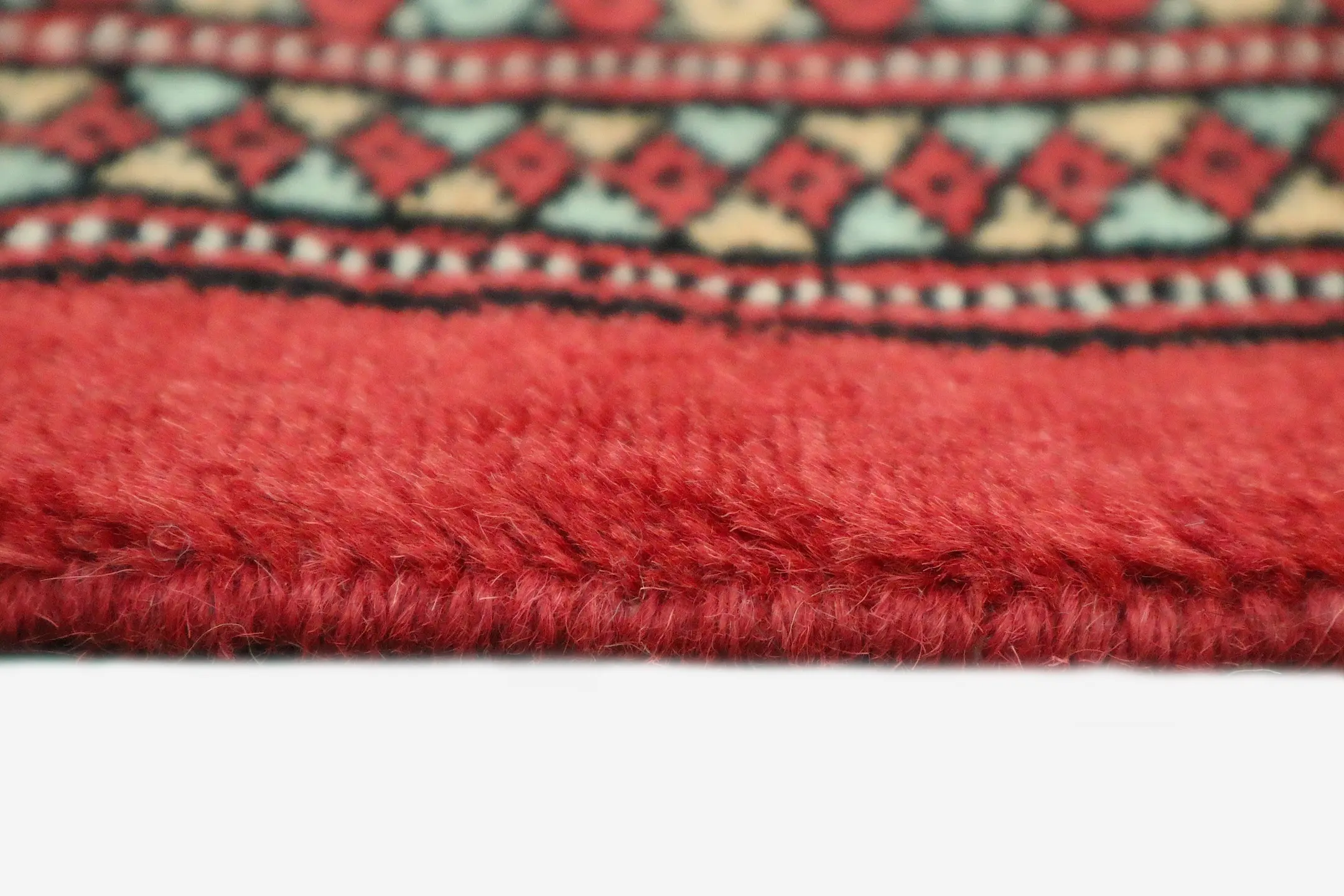 Pakistan Bokhara Rug - Red - Handknotted 100% wool Bokhara rug BOK030052 428 x 310