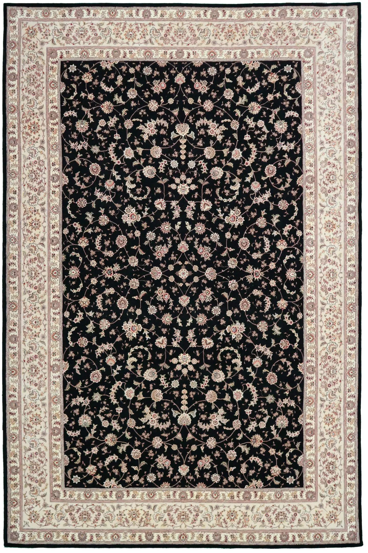 Royal Yelmi Carpet Black/Ivo CWS035264 569 x 374