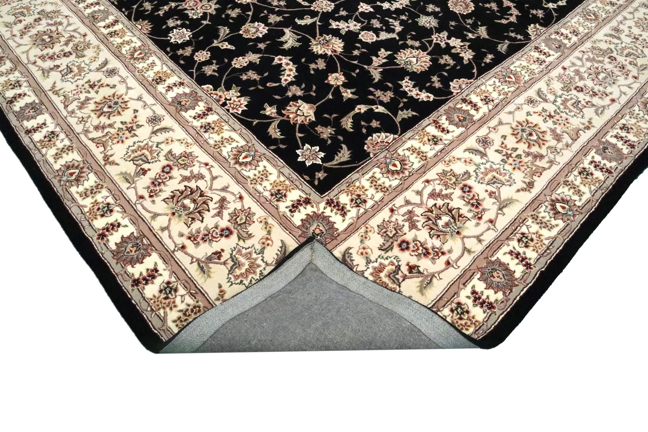 Royal Yelmi Carpet Black/Ivo CWS035264 569 x 374