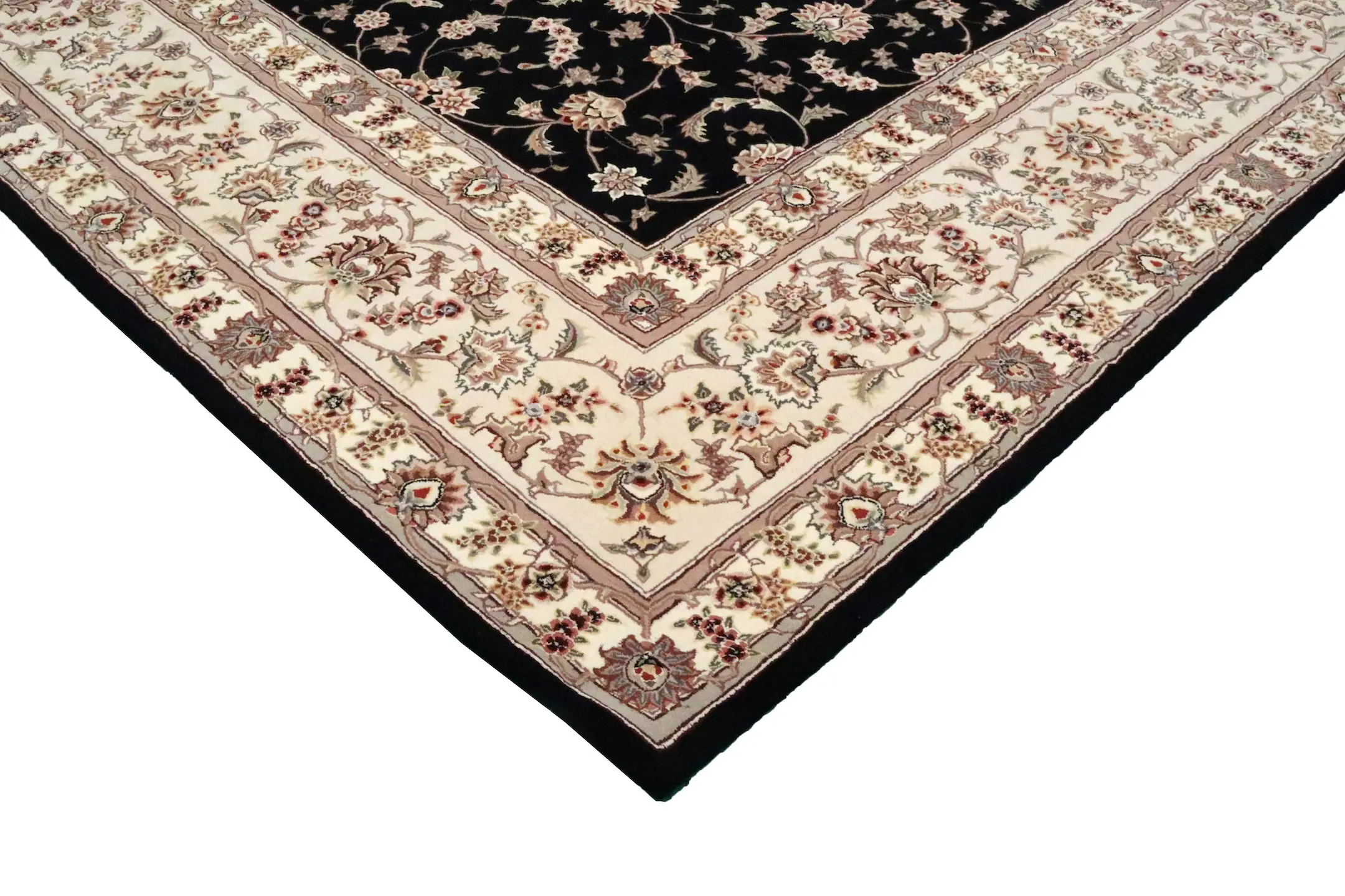 Royal Yelmi Carpet Black/Ivo CWS035264 569 x 374