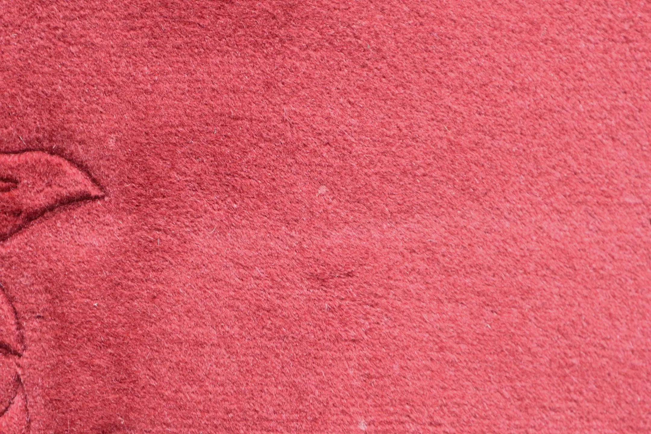 Plain carved Chinese rug  SPS020FAU BC