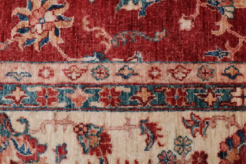 Afghan Rug AVE028F70 3.75 x 2.72