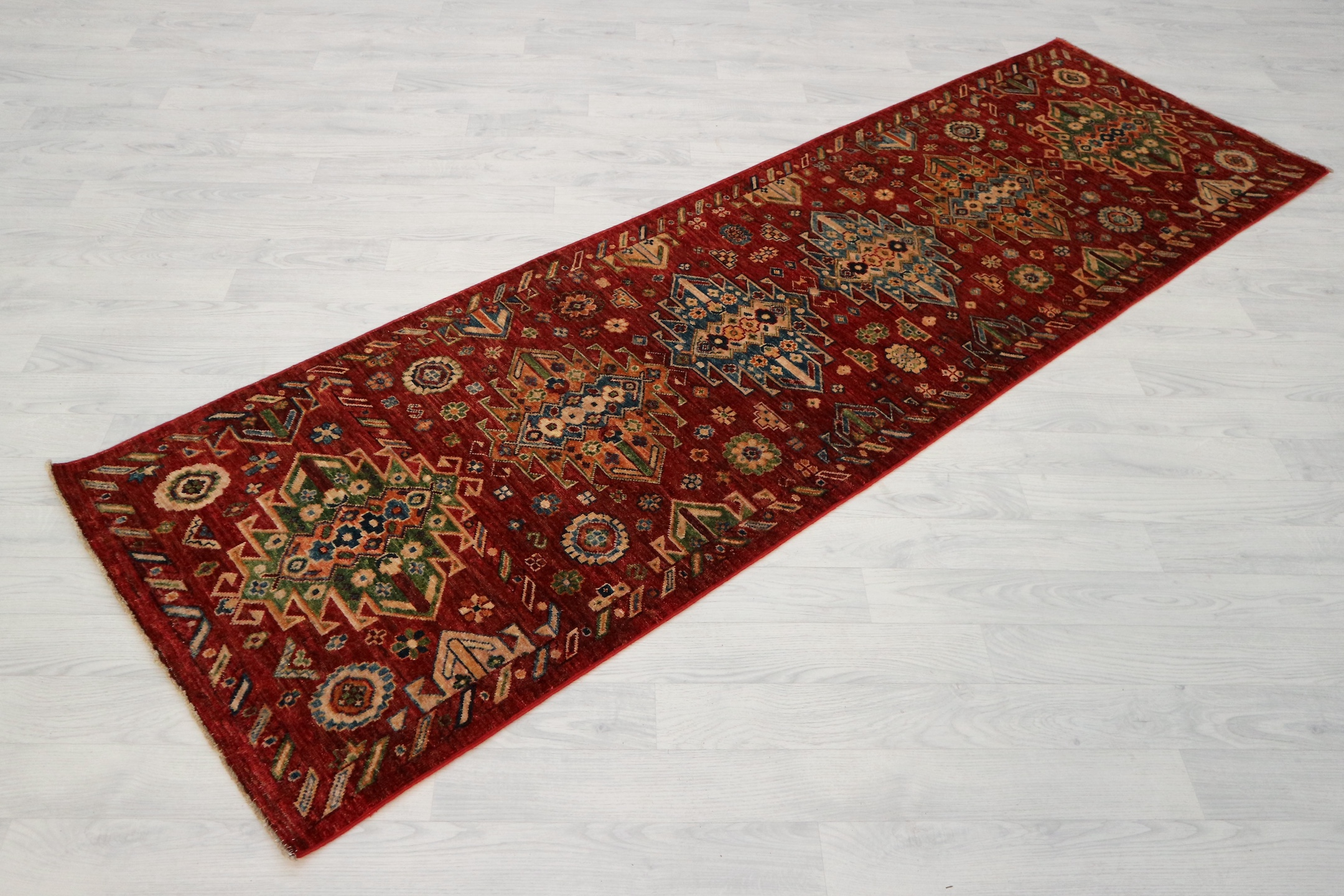 Fine Afghan Nomad Rug ANO045FIN 266x80