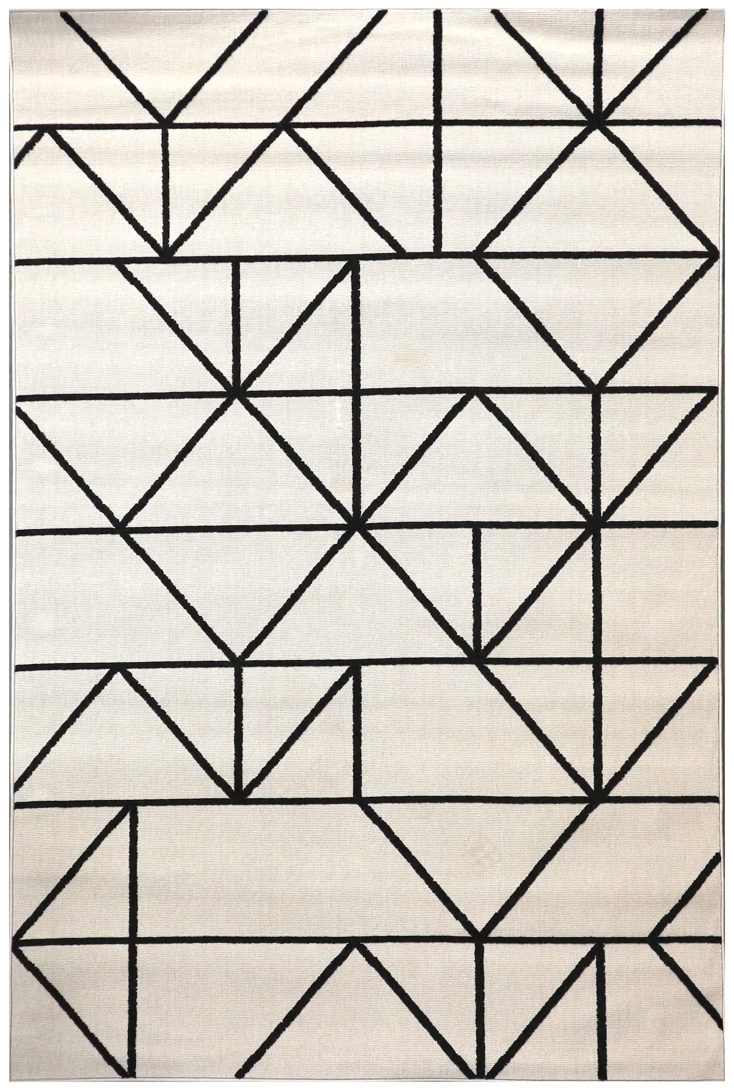 Outdoor rug - Cream - Geometric Design ZBE020