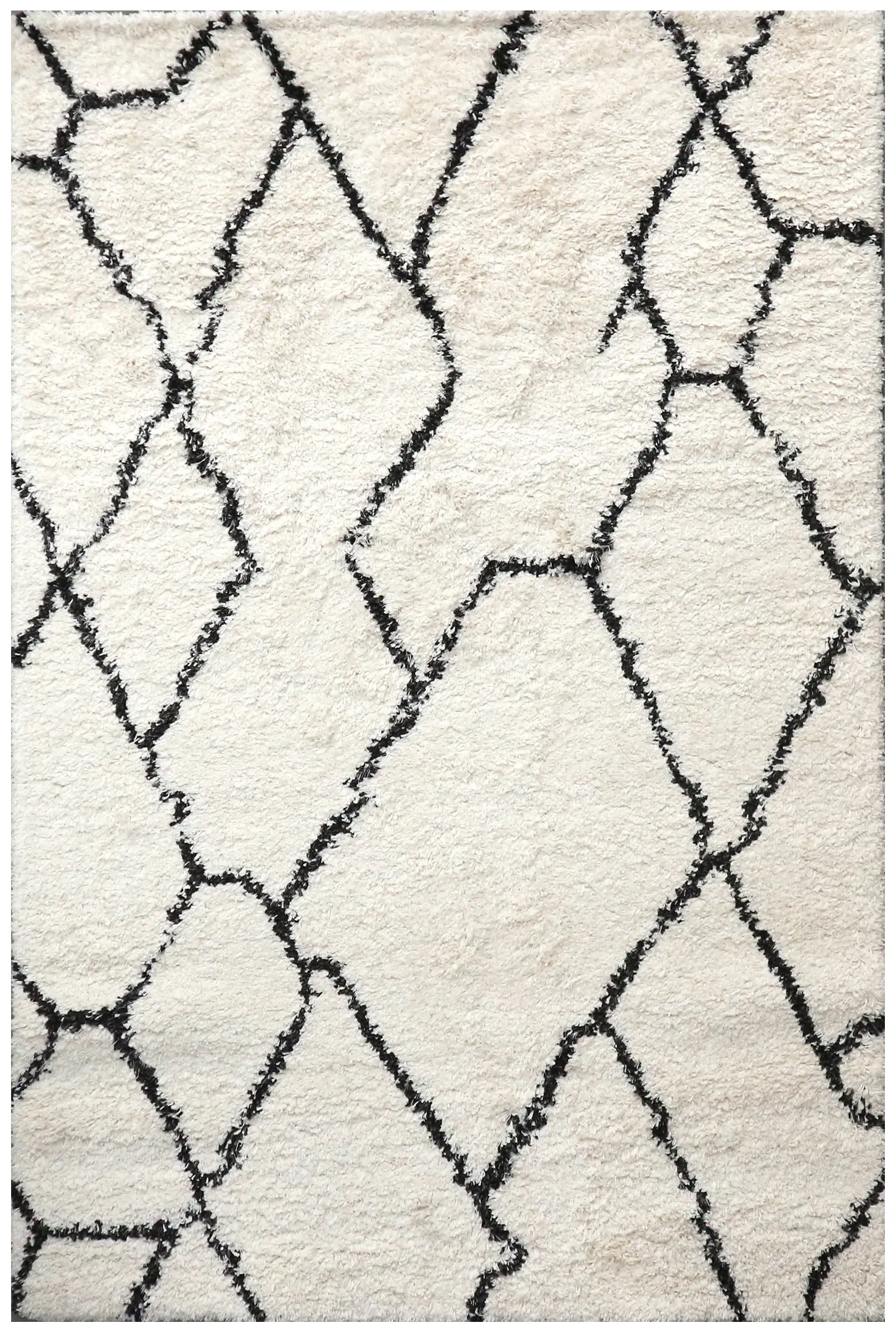 Shaggy Rug - Cream ZBK010