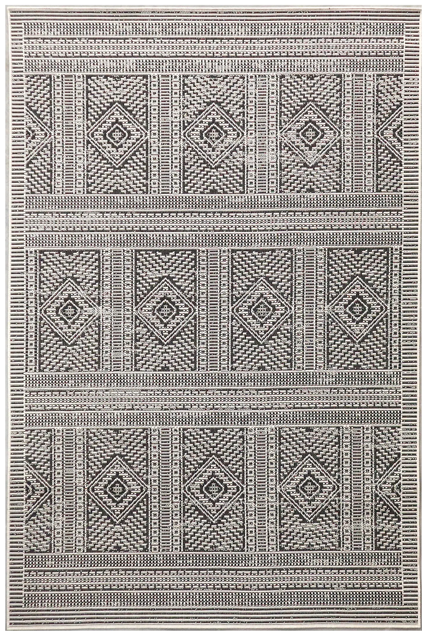 Outdoor rug - Neutral & Black - Pillar Design ZBR001