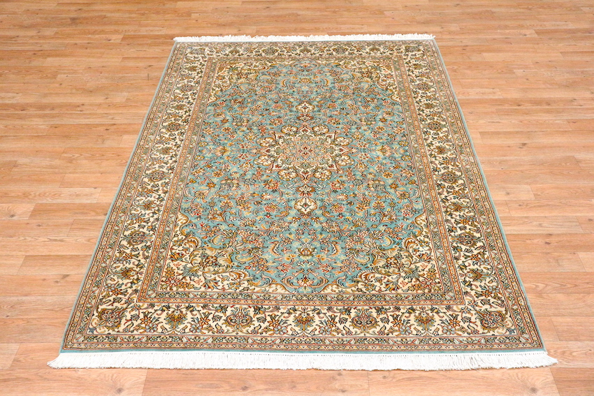 Kashmiri Silk Rug KSK018099 186 x 125
