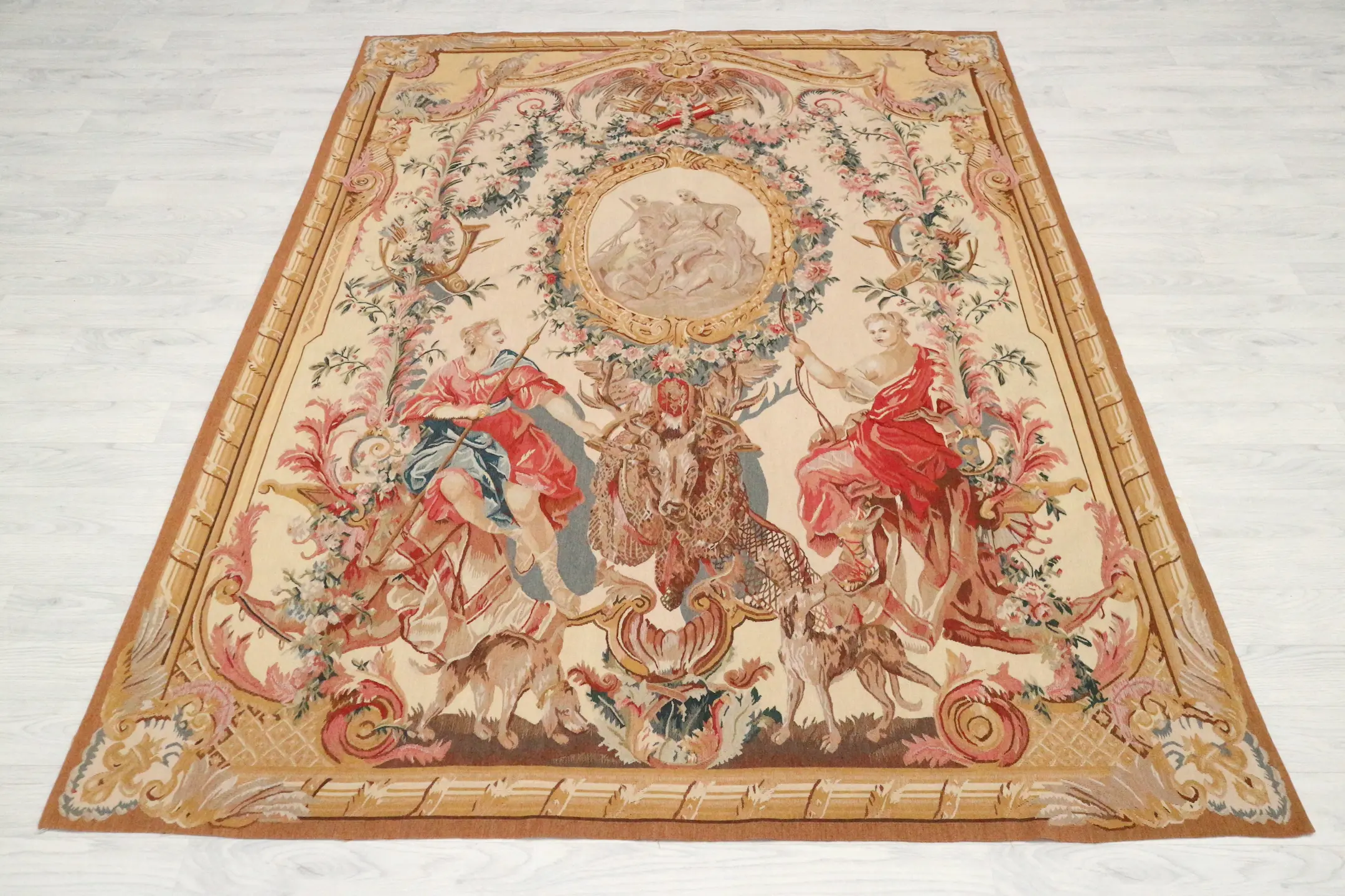 Chinese Tapestry Needlepoint Rug Wall Hanging TAP009000 217x160