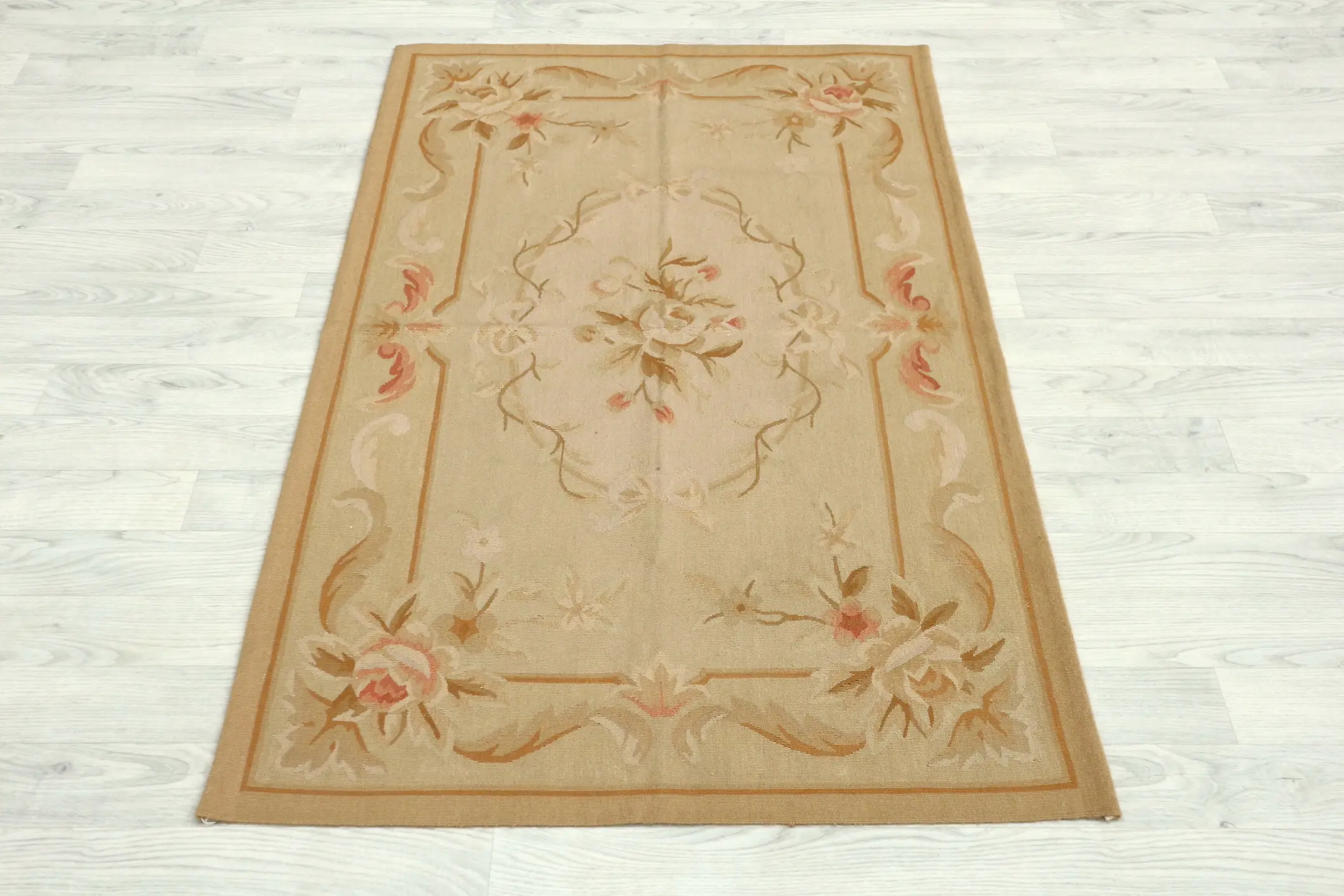 Chinese Aubusson Needlepoint Rug CAU013401 154 x 91