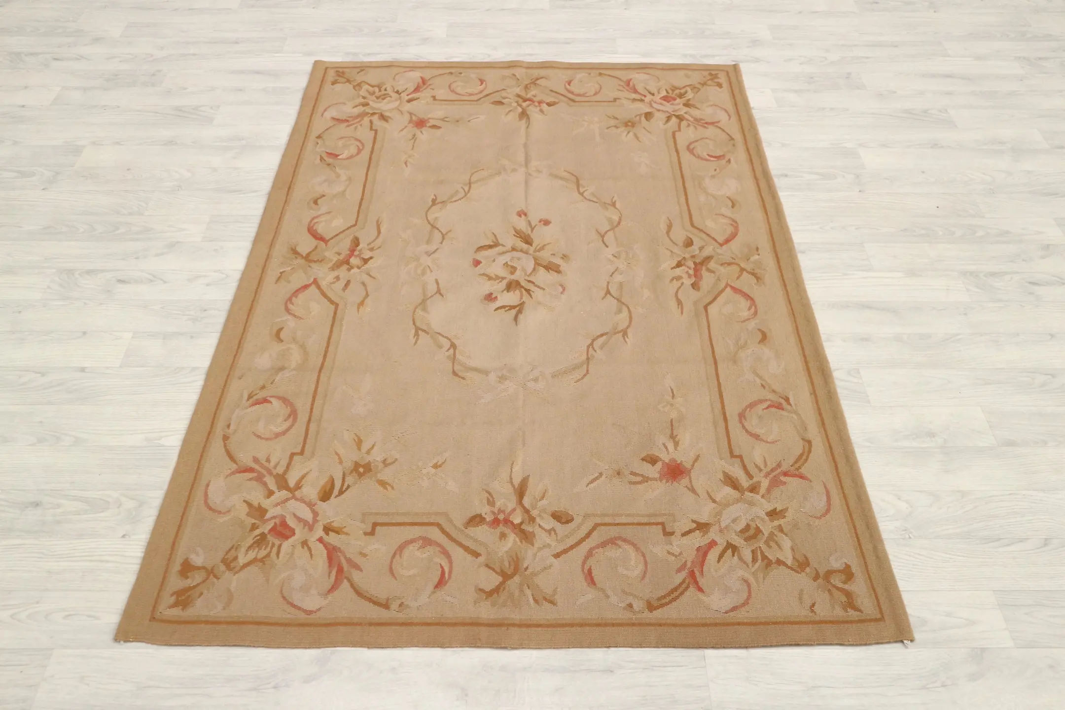 Chinese Aubusson Needlepoint Rug CAU018401 184 x 123