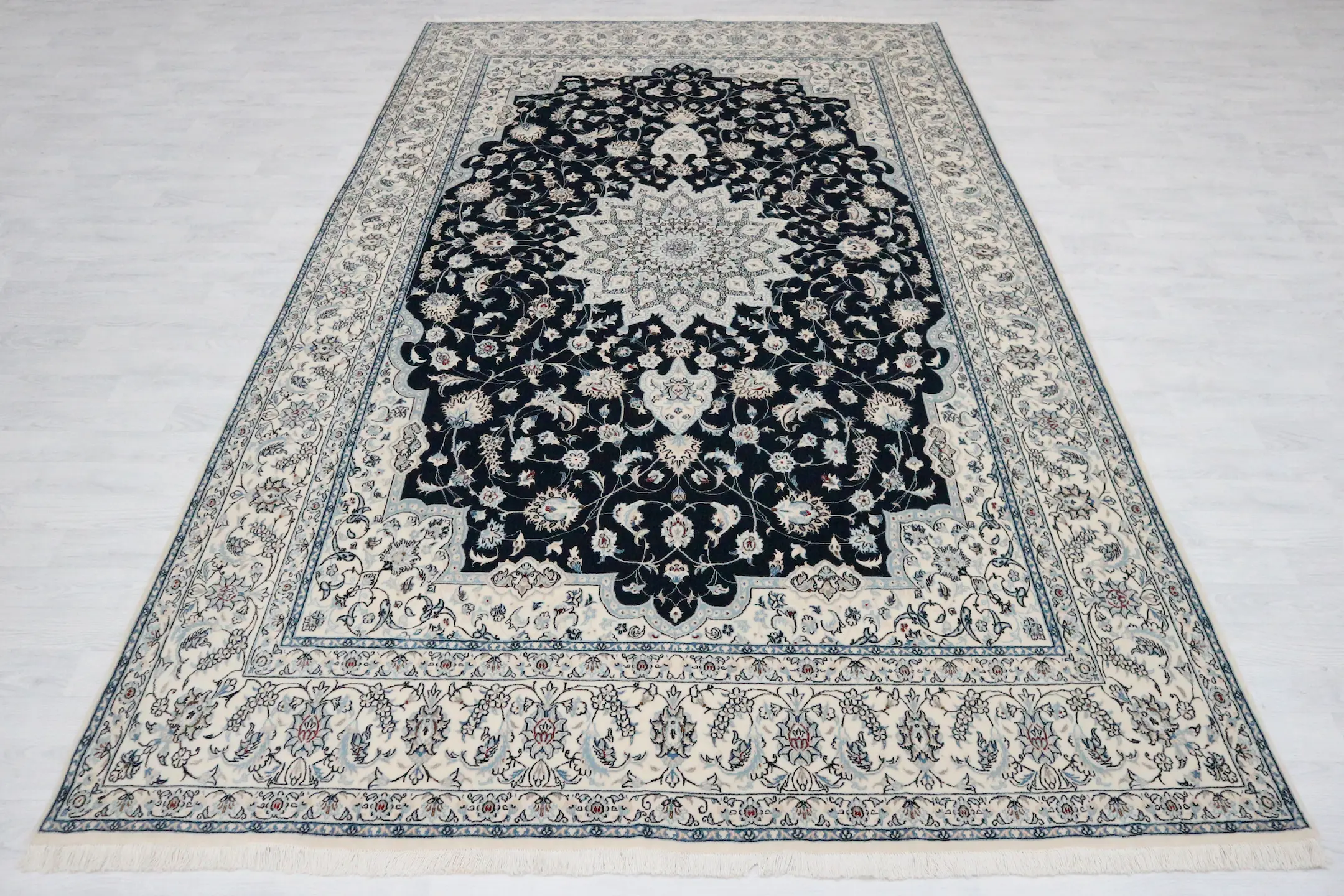 Persian Nain Rug PNA027F46 3.50 x 2.47