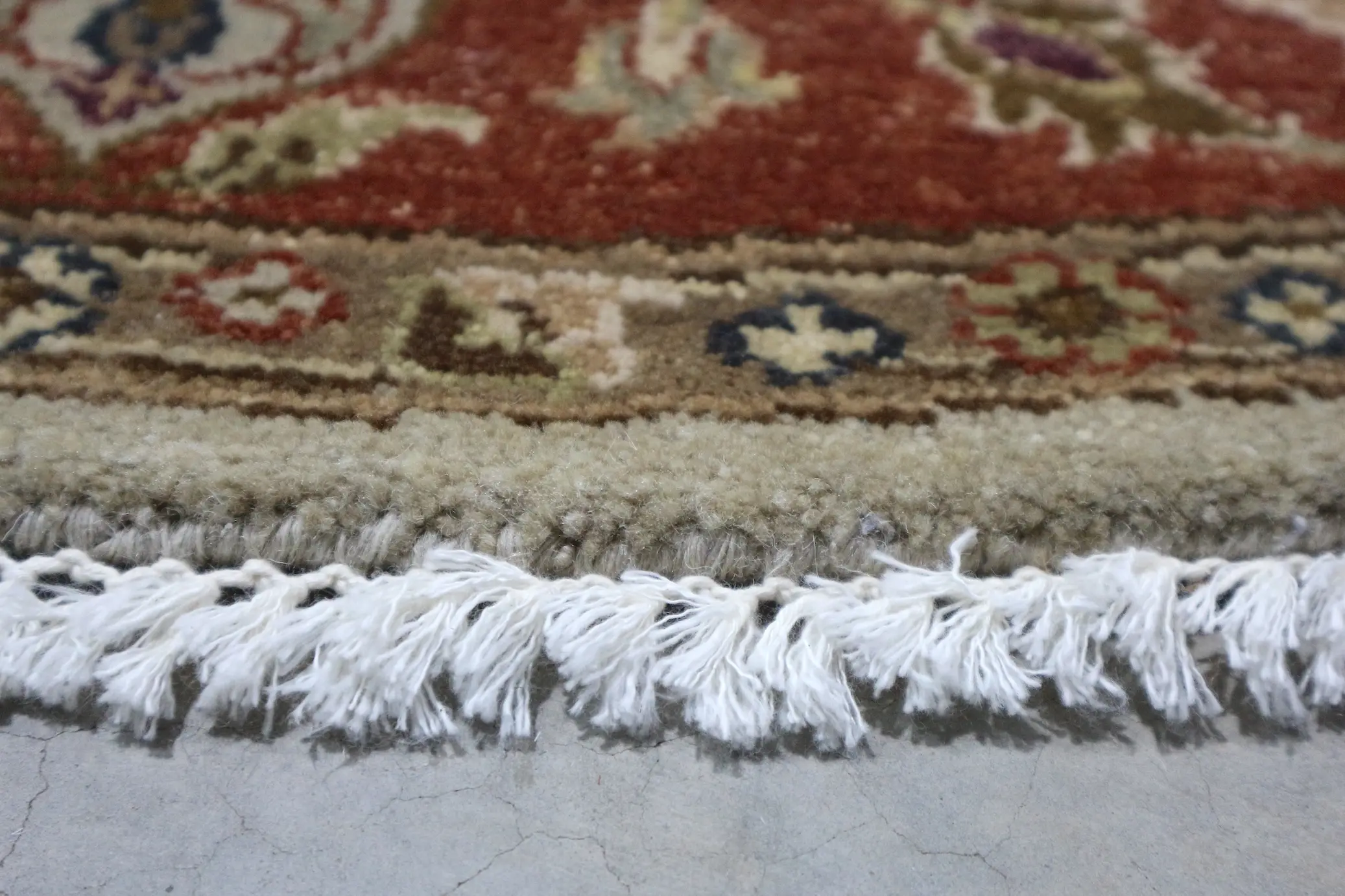 Jaipur Gazni Rug - Multicoloured - Handknotted Indian rug with Zeigler design IJG030
