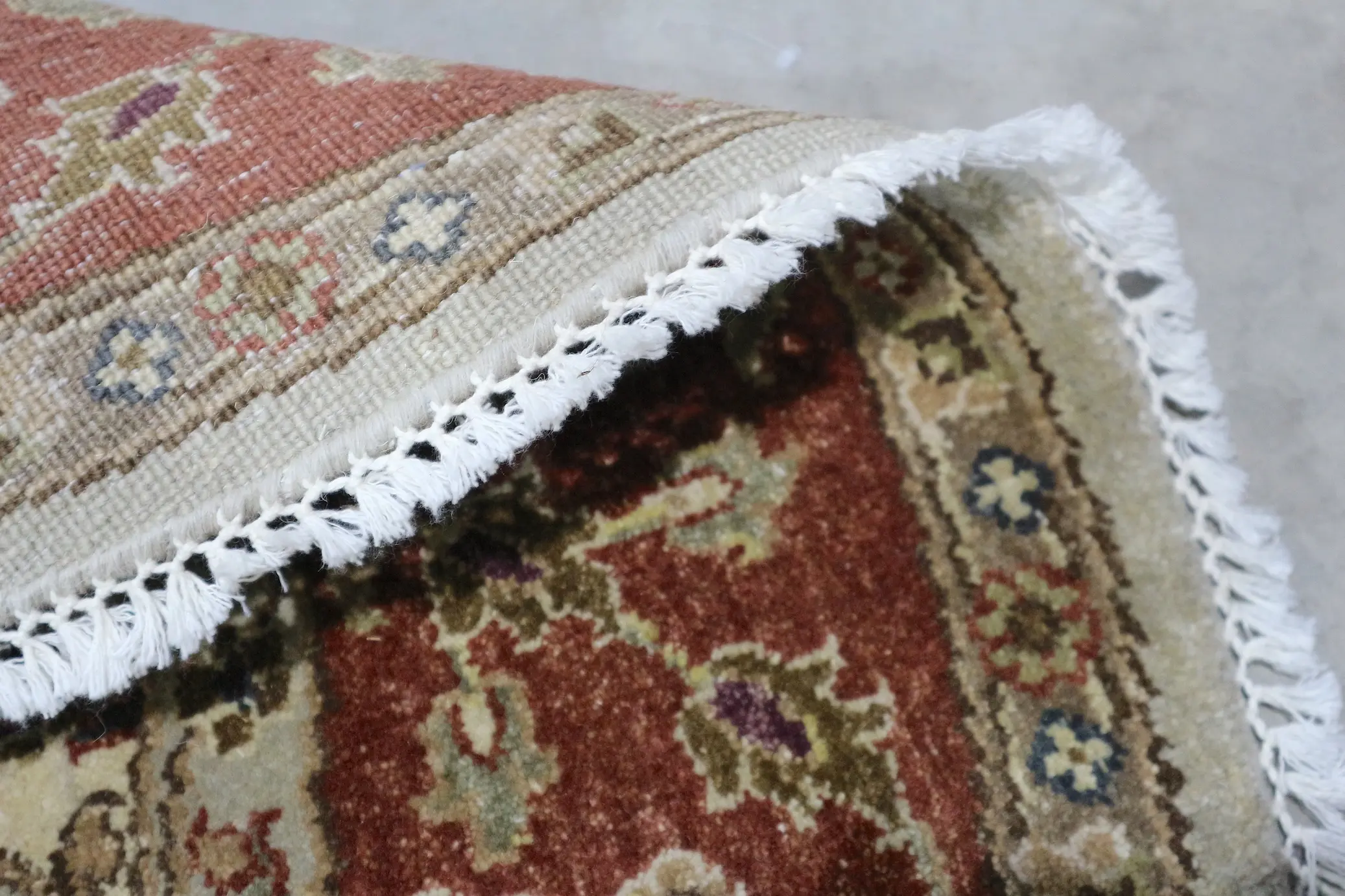 Jaipur Gazni Rug - Multicoloured - Handknotted Indian rug with Zeigler design IJG030