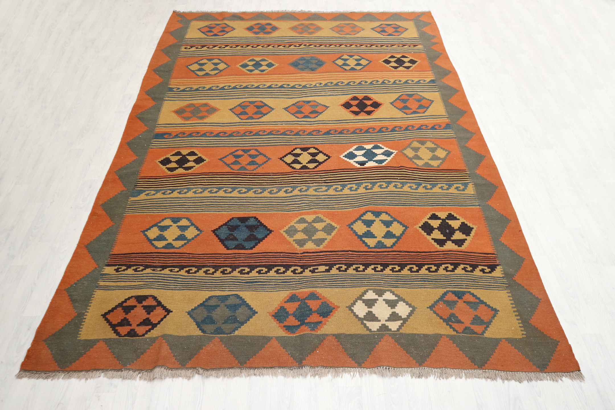 Persian Kelim rug PER028KEL 372x 262