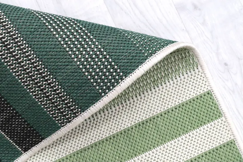 Outdoor rug - Multicoloured - Striped Design ZBE012