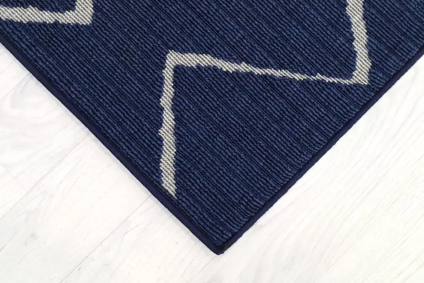 Outdoor rug - Blue - Zigzag Design ZBE014