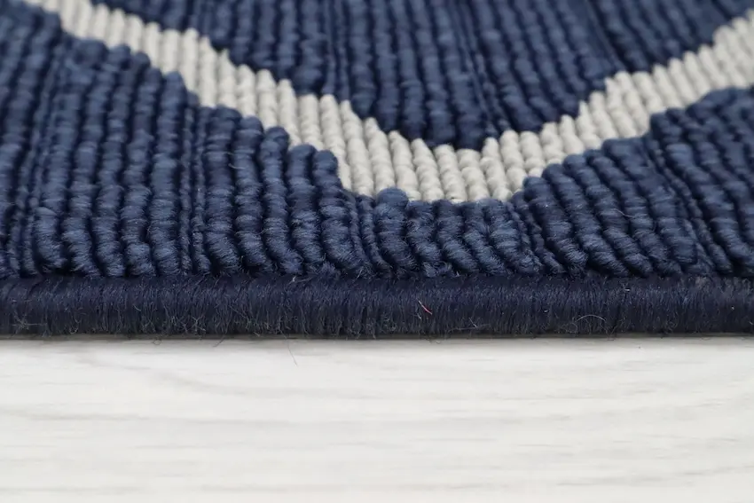 Outdoor rug - Blue - Zigzag Design ZBE014