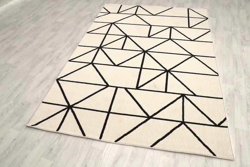 Outdoor rug - Cream - Geometric Design ZBE020
