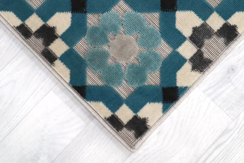 Outdoor rug - Blue - Contemporary Design ZBF006