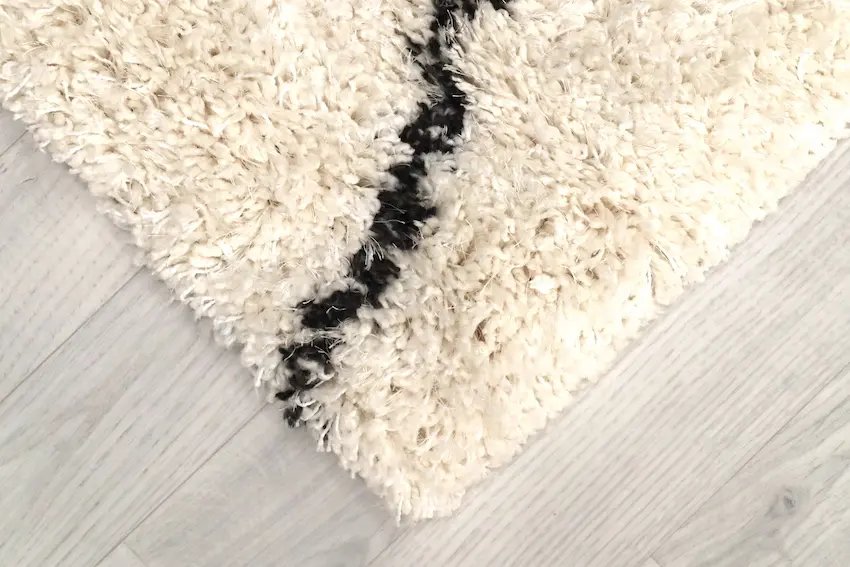 Shaggy Rug - Cream ZBK009