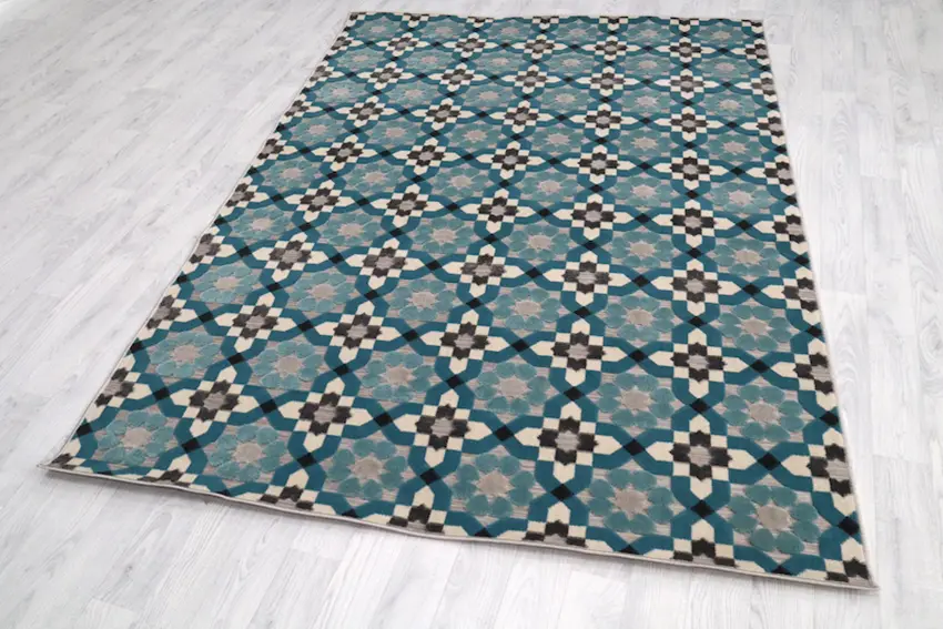 Outdoor rug - Blue - Contemporary Design ZBF006
