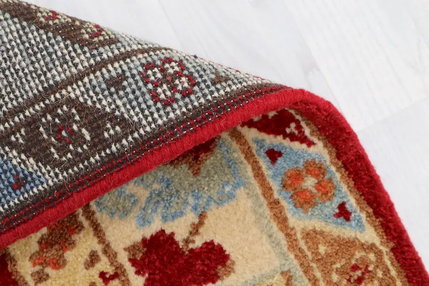 Indo Milas Rug - Red - Vibrant, Turkish inspired design Indian rug IML005