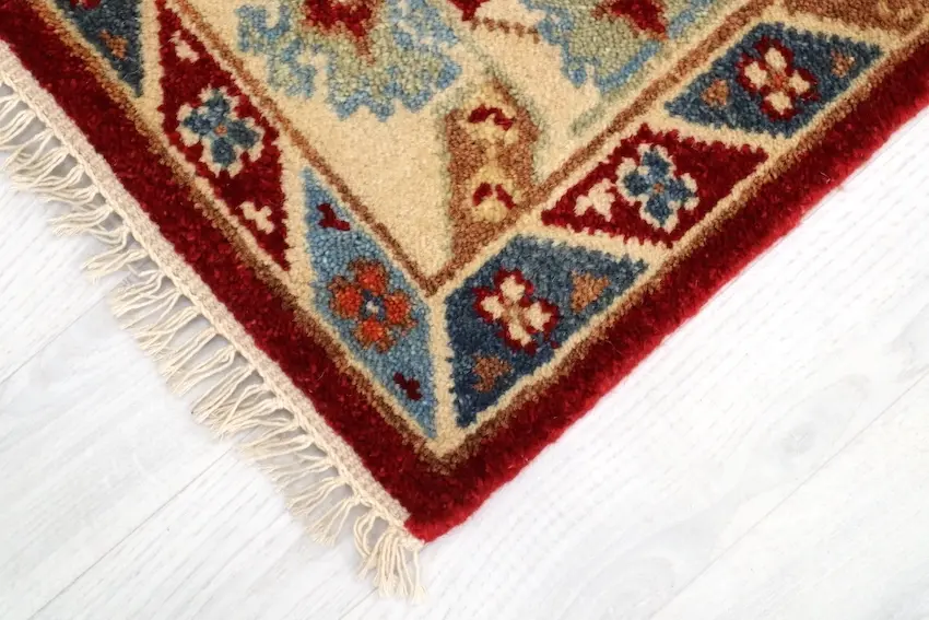 Indo Milas Rug - Red - Vibrant, Turkish inspired design Indian rug IML006