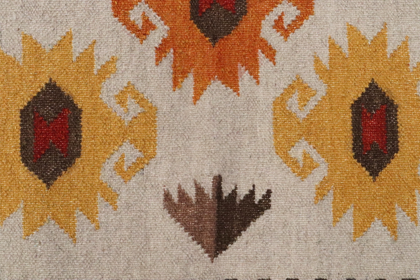 Indian Kelim Rug - Multicoloured - Flatweave Tribal design rug IKL044000 244 X 80 P
