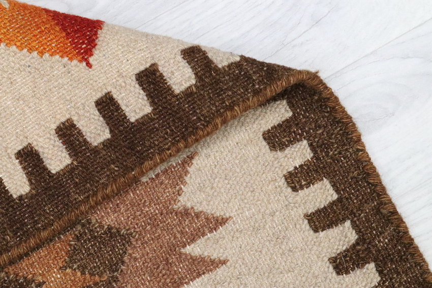 Indian Kelim Rug - Multicoloured - Flatweave Tribal design rug IKL044000 244 X 80 P