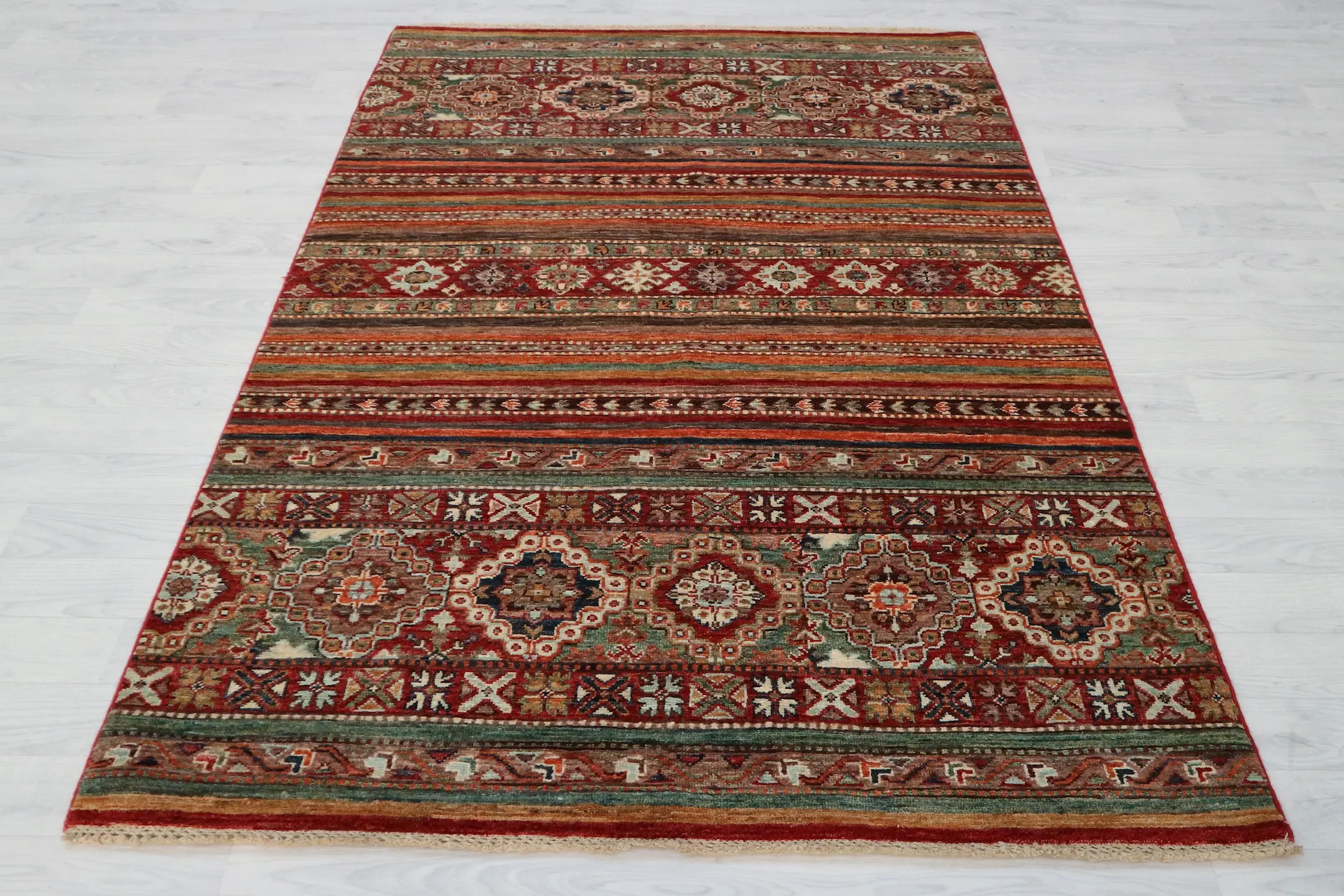 Fine Afghan Nomad Rug ANO019FIN 199x127